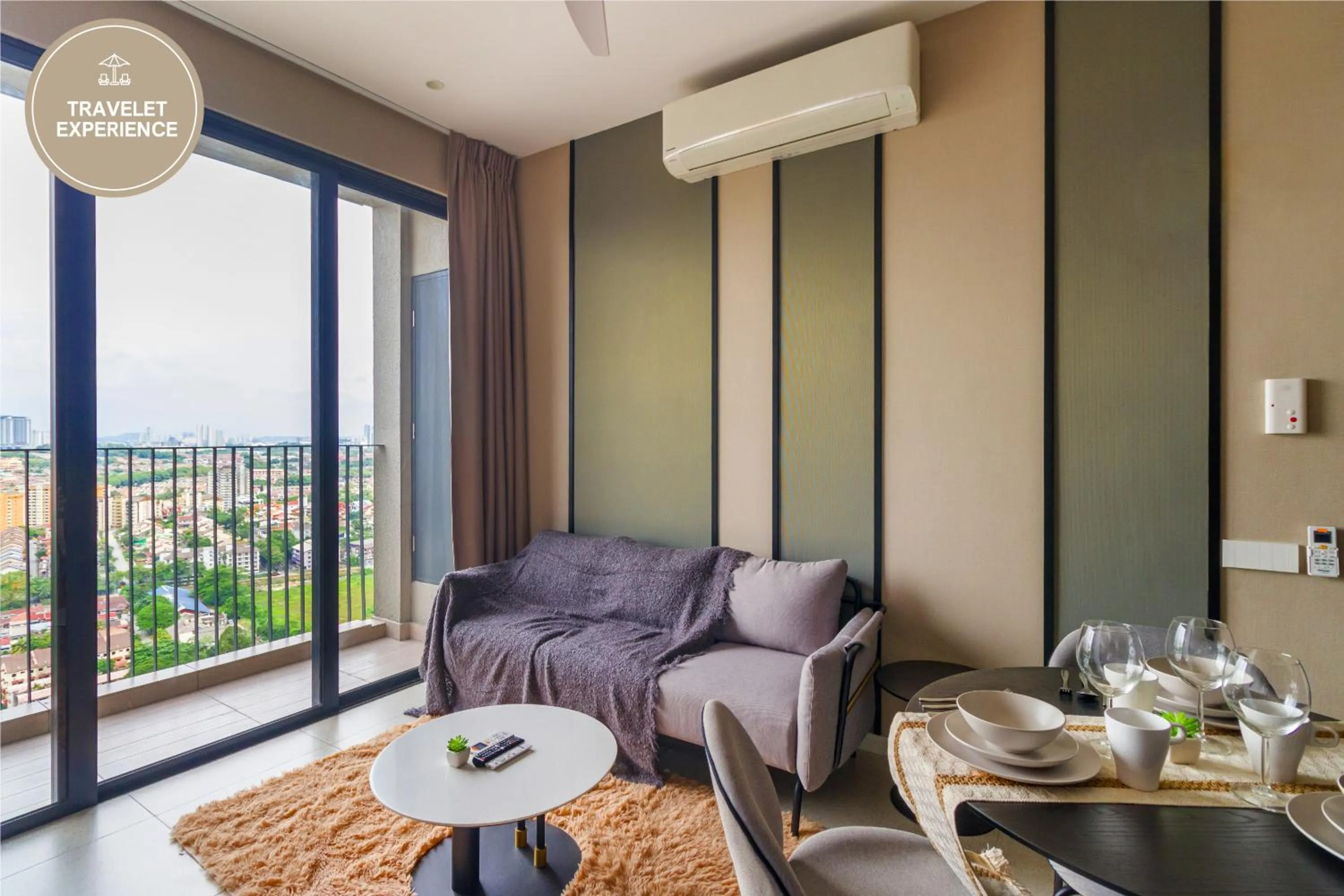 Living room in Millerz Square, Old Klang Road