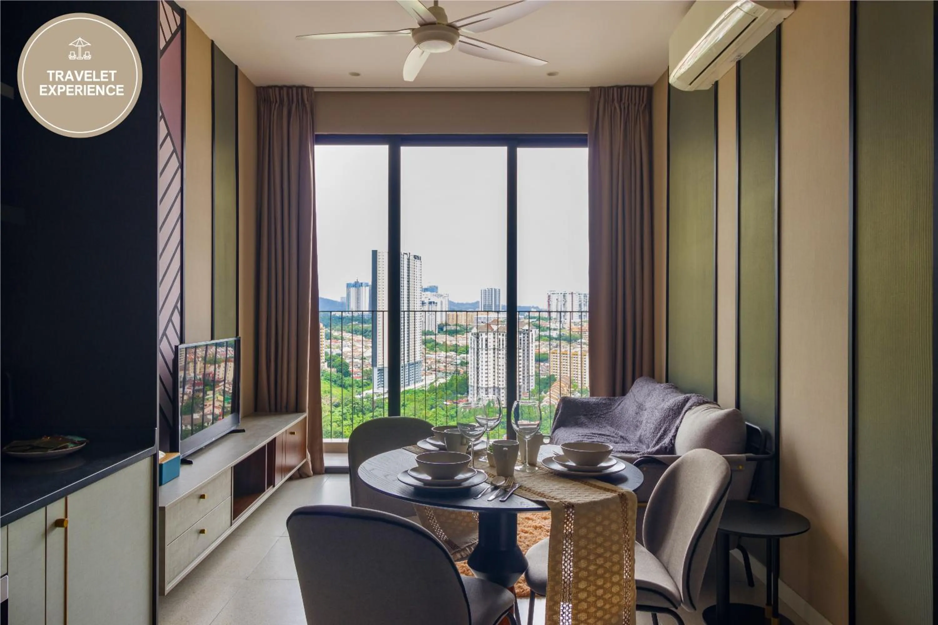 Living room in Millerz Square, Old Klang Road