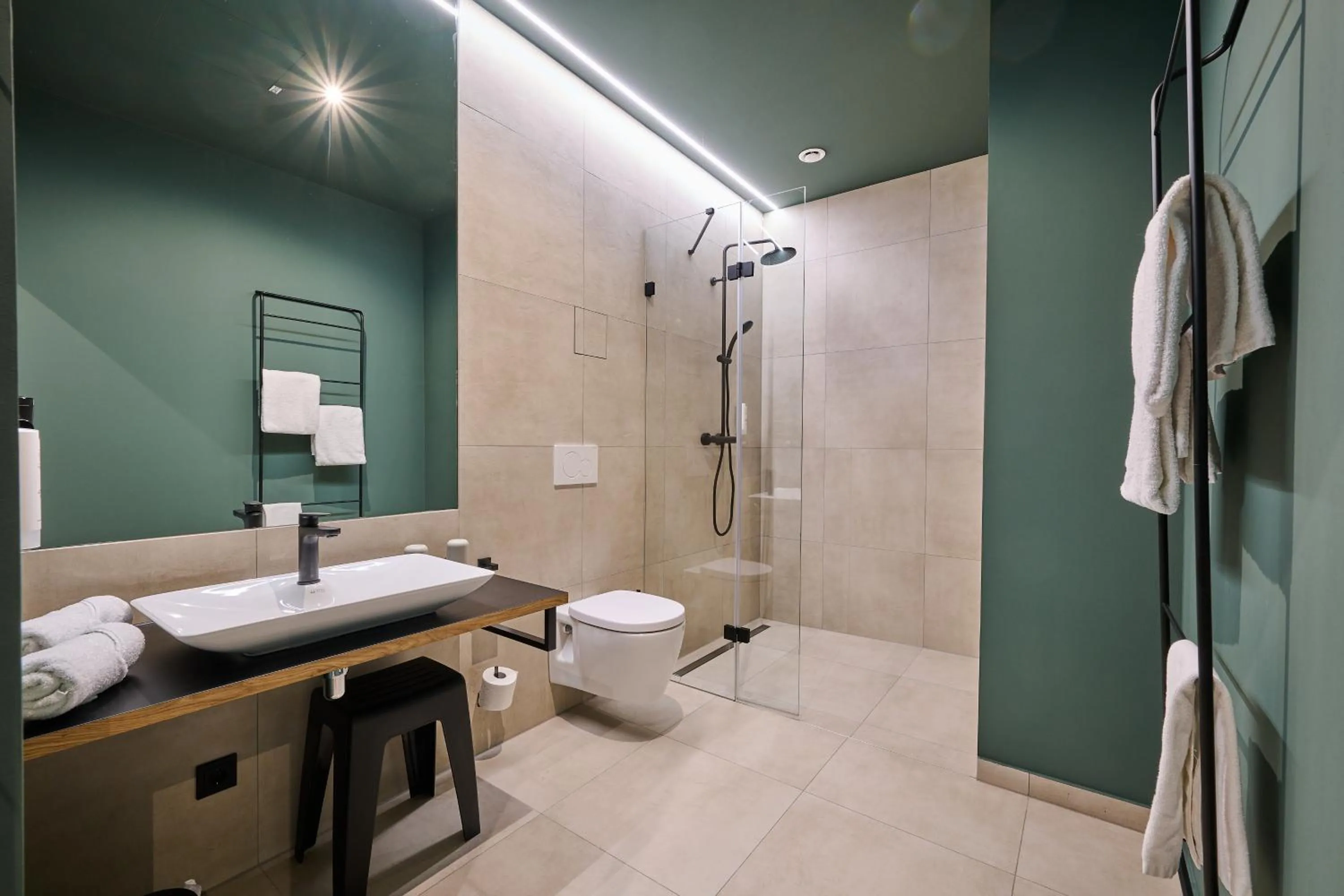 Bathroom in Hotel Der Einrichter