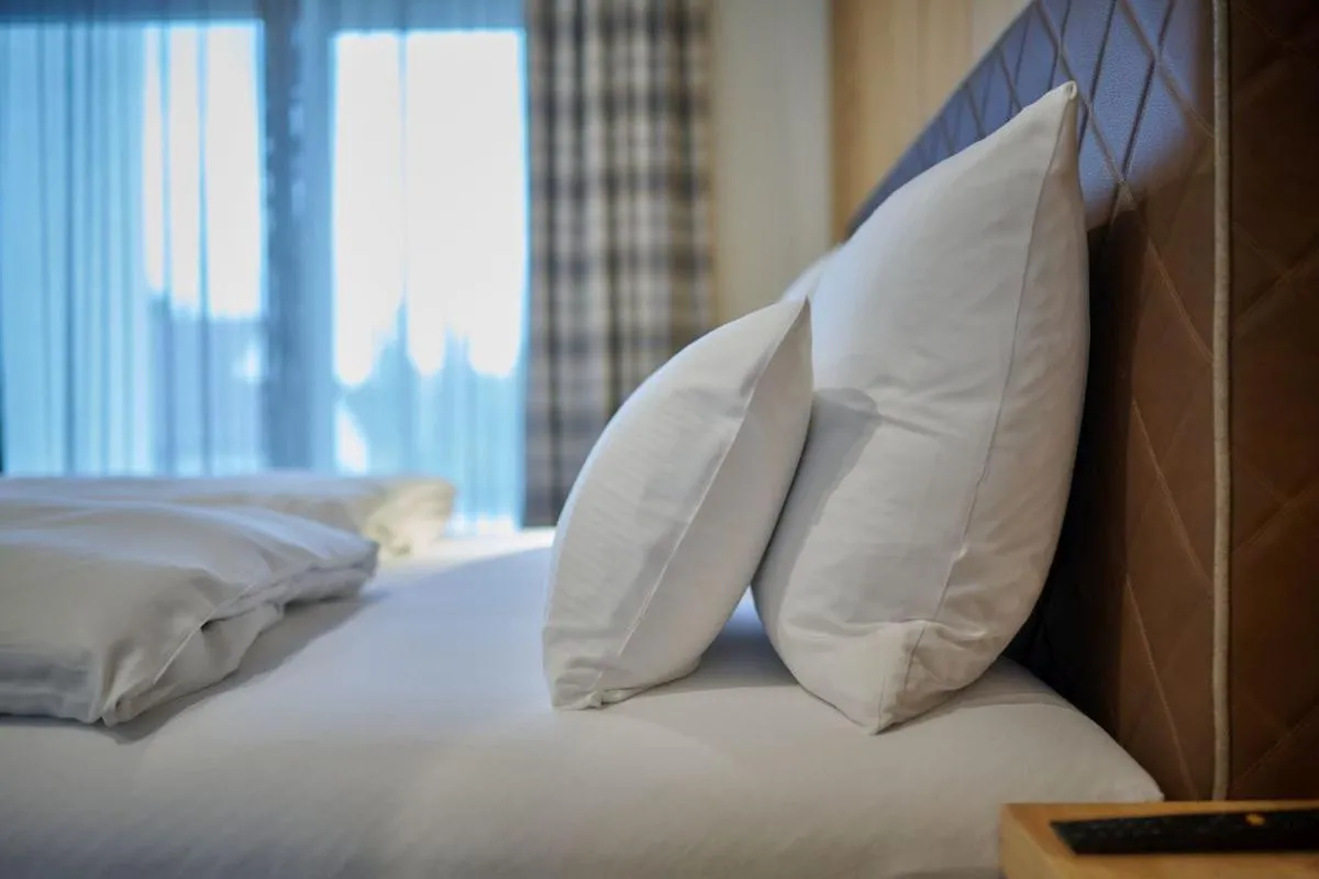 Bed in Hotel Der Einrichter