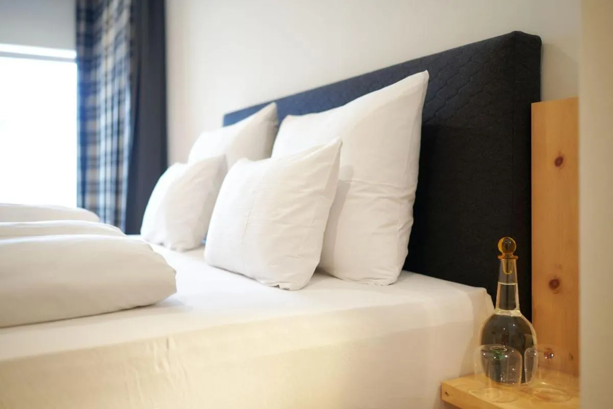 Bed in Hotel Der Einrichter