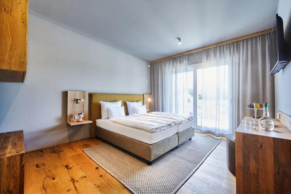 Bed in Hotel Der Einrichter