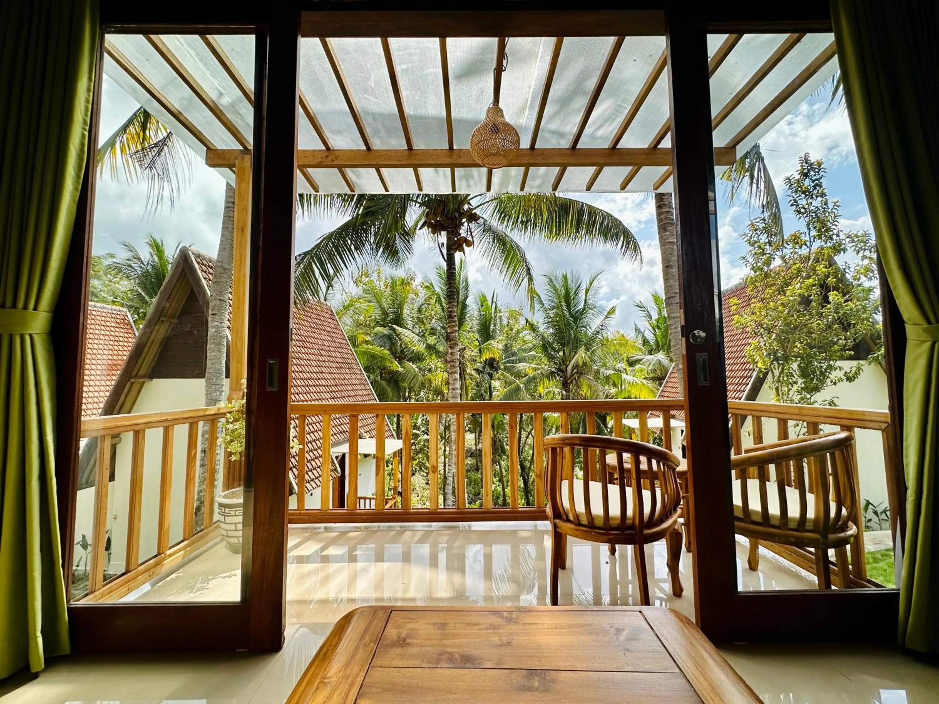 Patio in Green Coco Suite