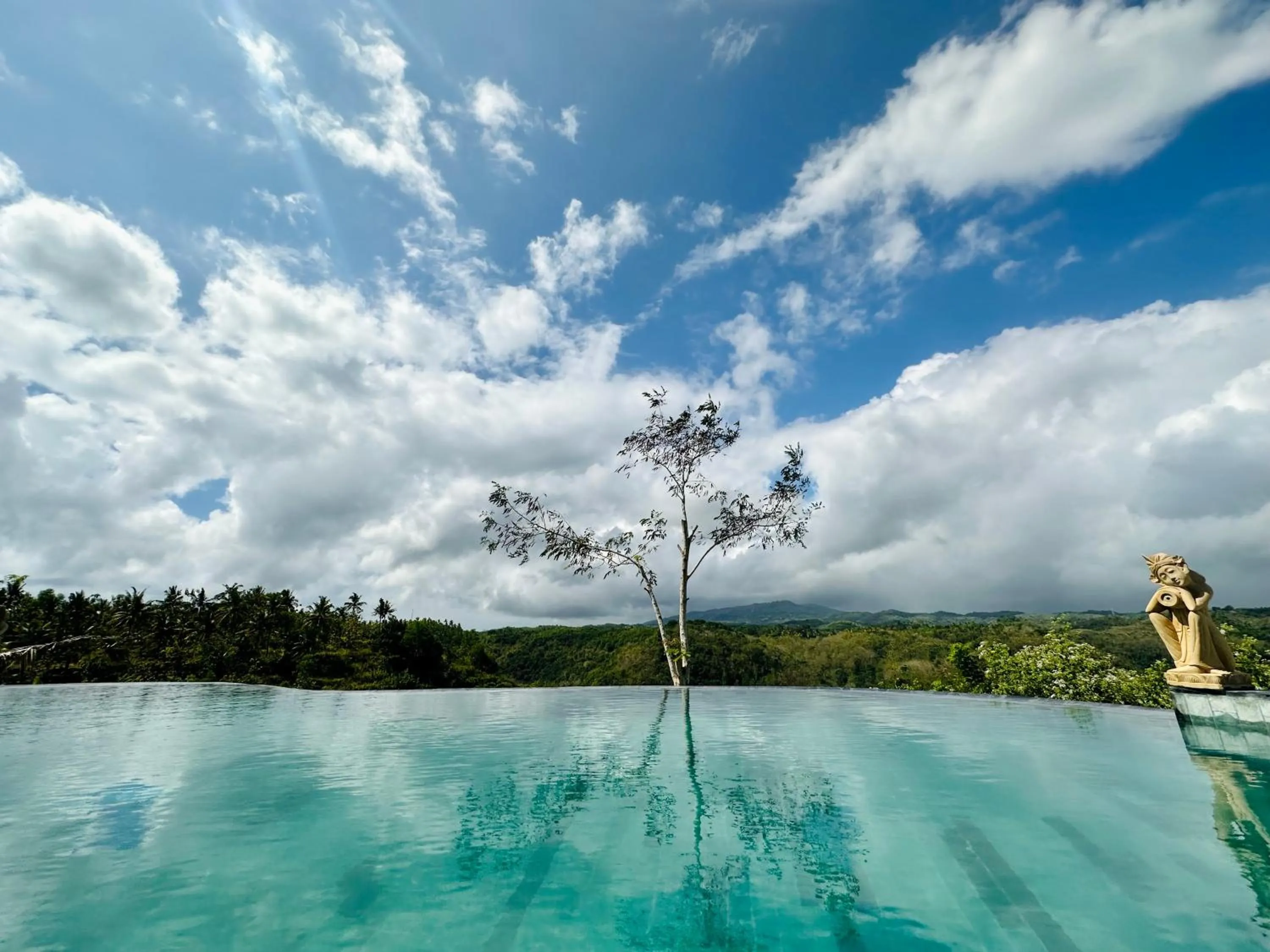 Natural landscape in Green Coco Suite