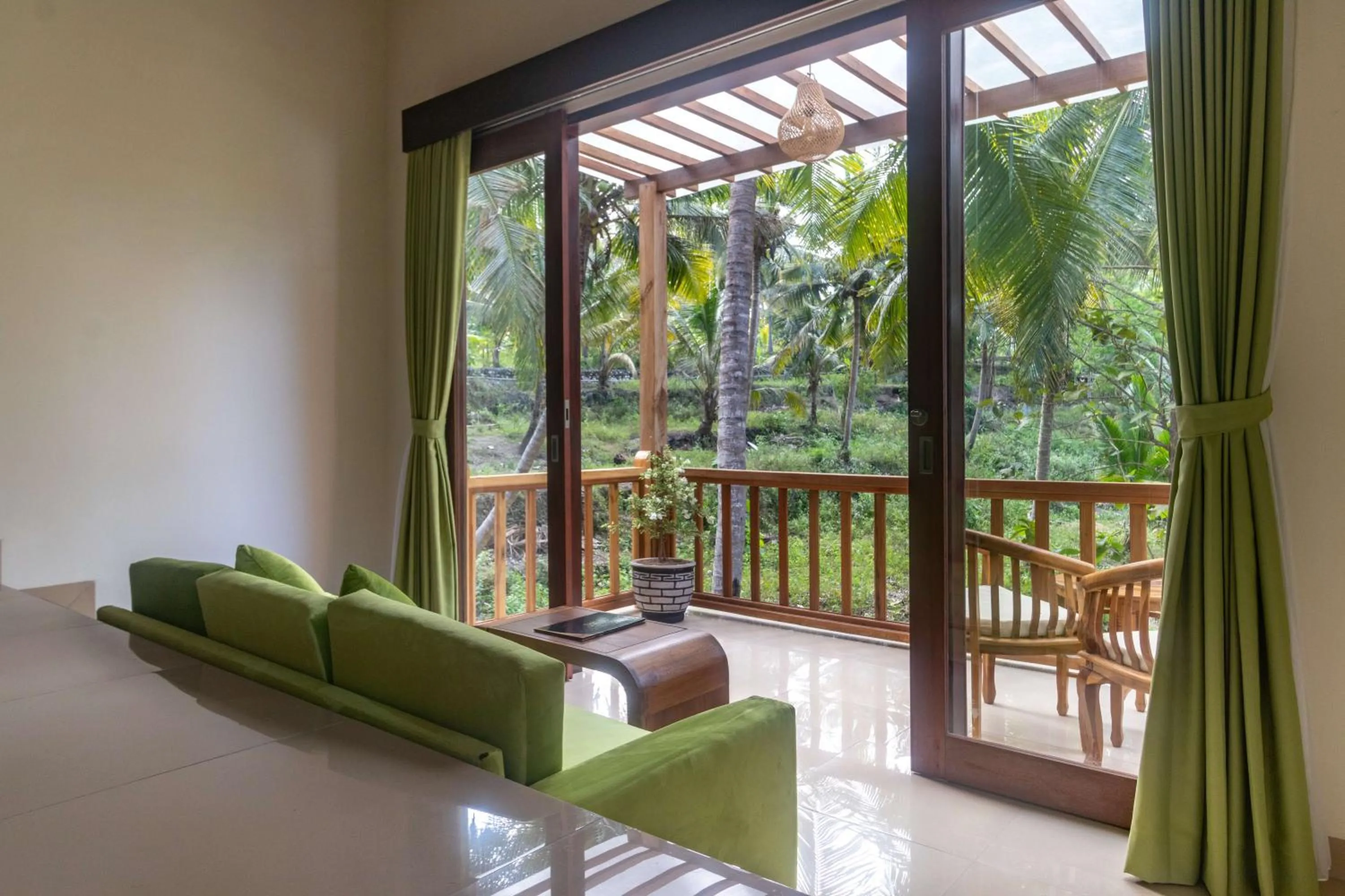 Patio in Green Coco Suite by AGATA