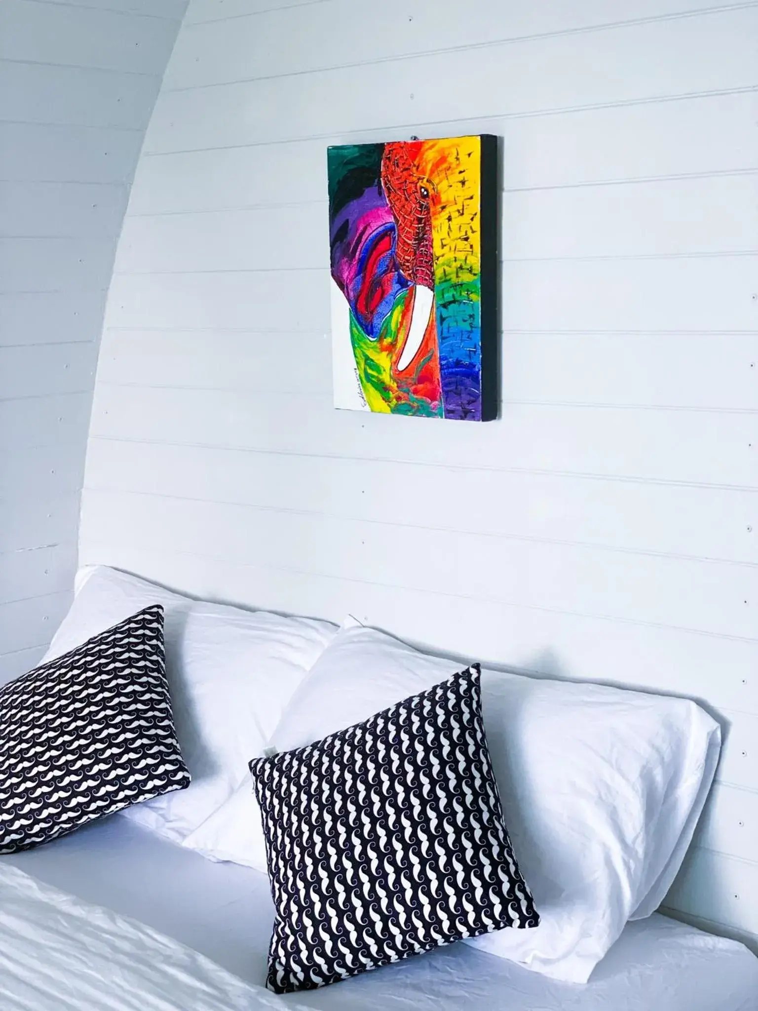 Bed in Mon Jam Memory Camp Bed in Mon Jam Memory Camp