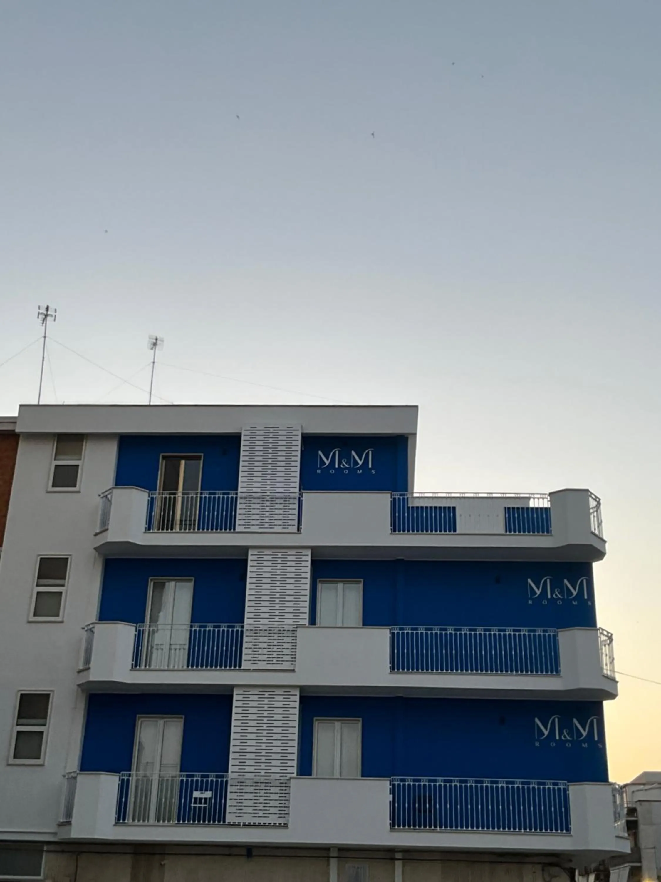 Property Building in M&M rooms Margherita di Savoia
