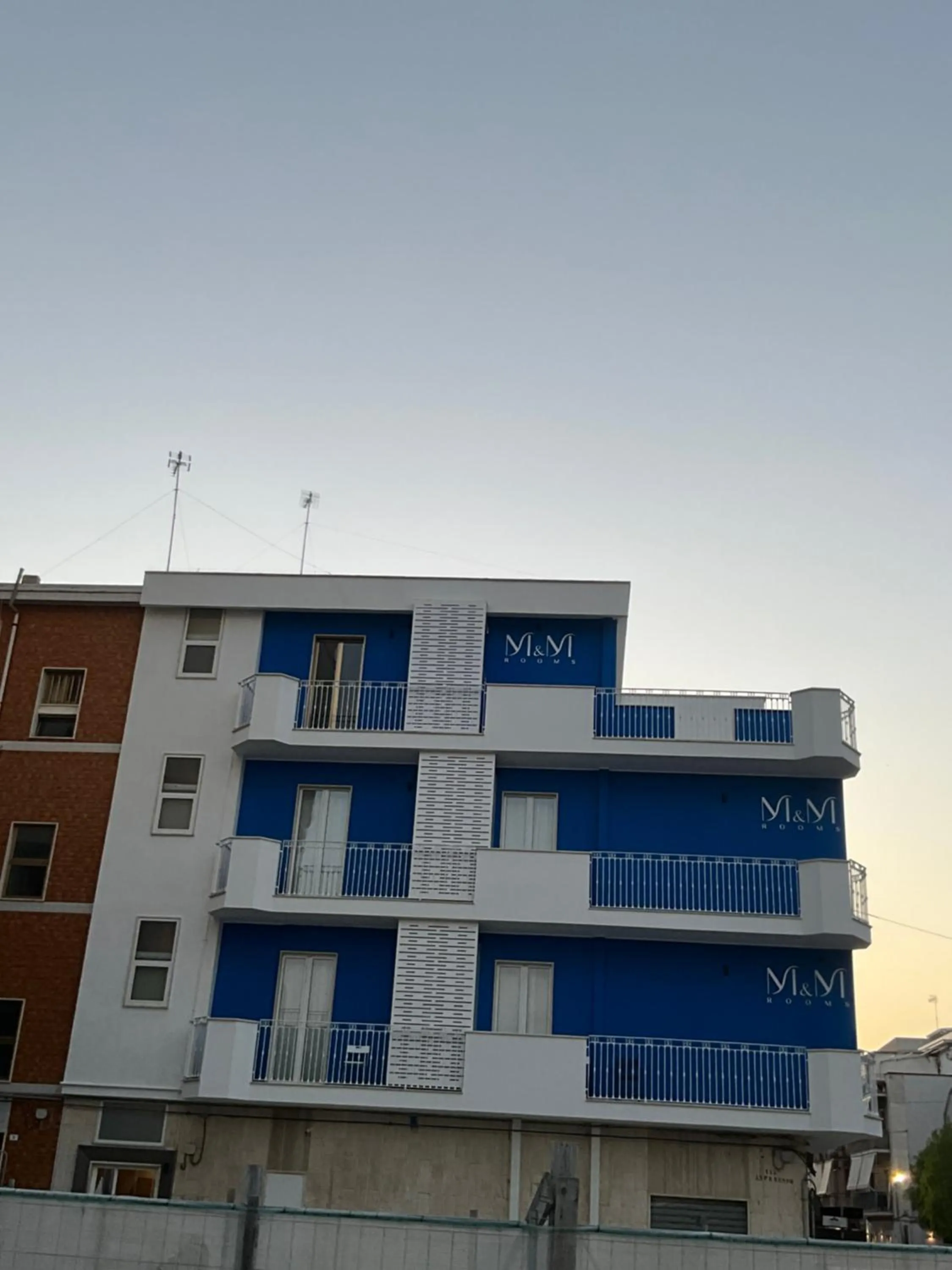 Property Building in M&M rooms Margherita di Savoia