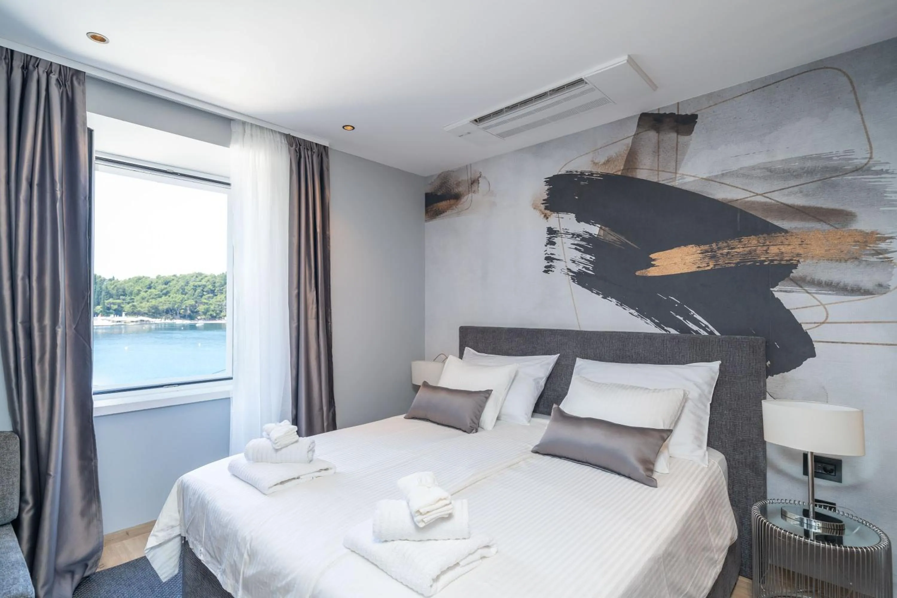 Bedroom, Bed in Apartments Villa Royale