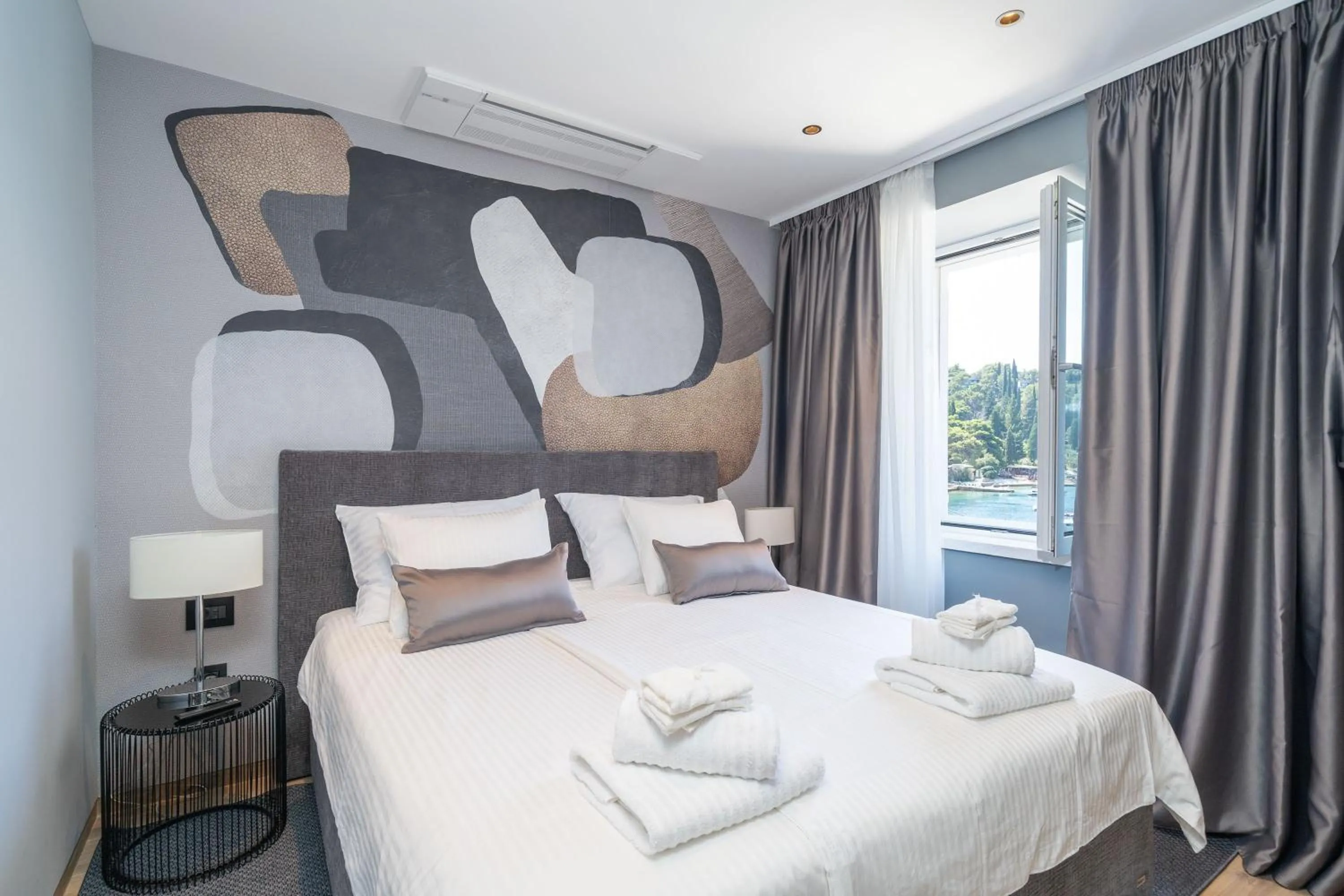 Bedroom, Bed in Apartments Villa Royale