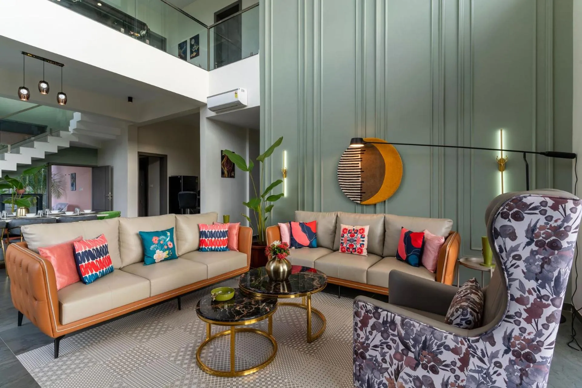 StayVista's Odessa Enclave - Mountain-View Villa with Private Pool, Balconies & Snooker Table