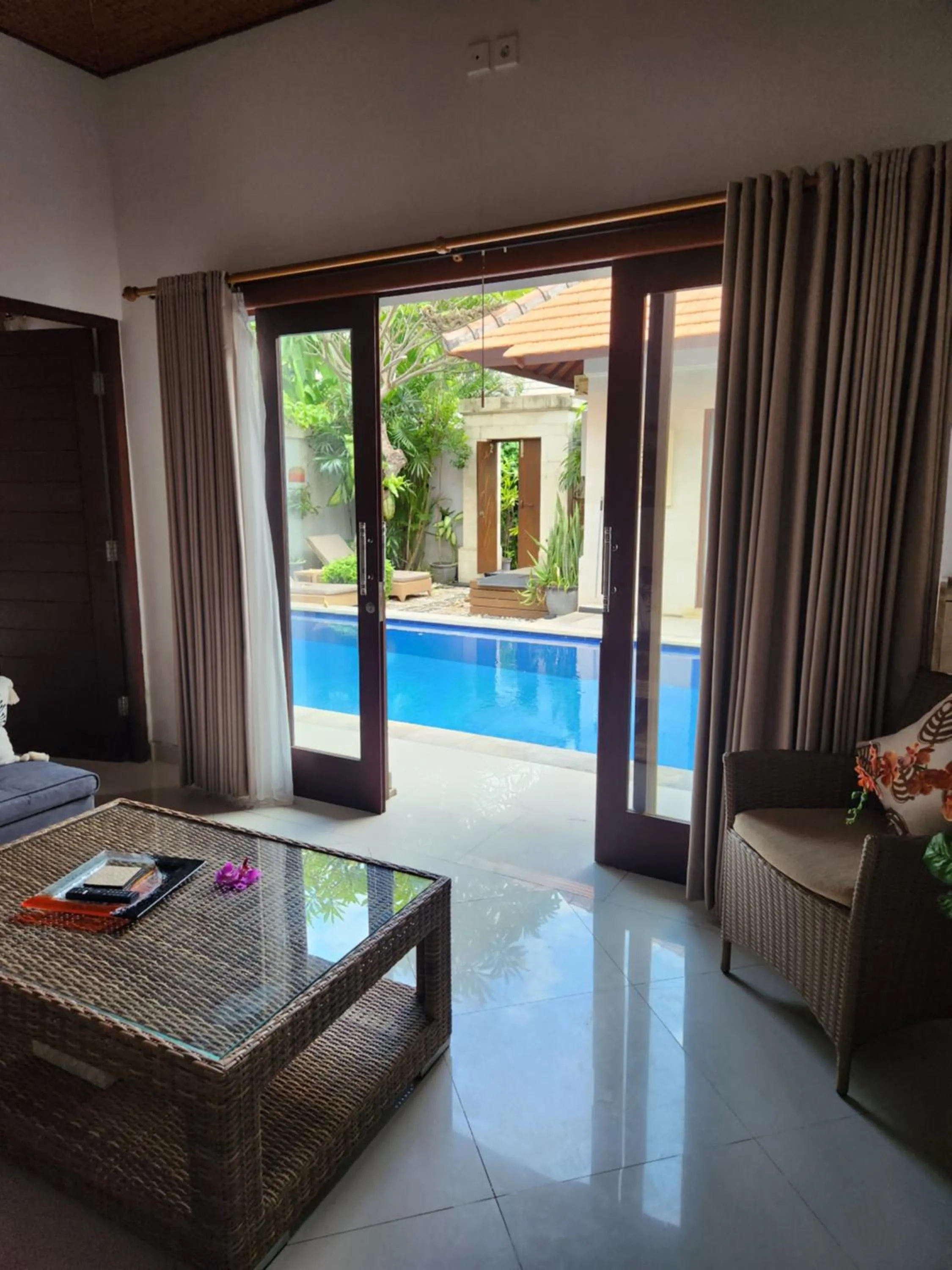 Living room in Taman Kesari Villas