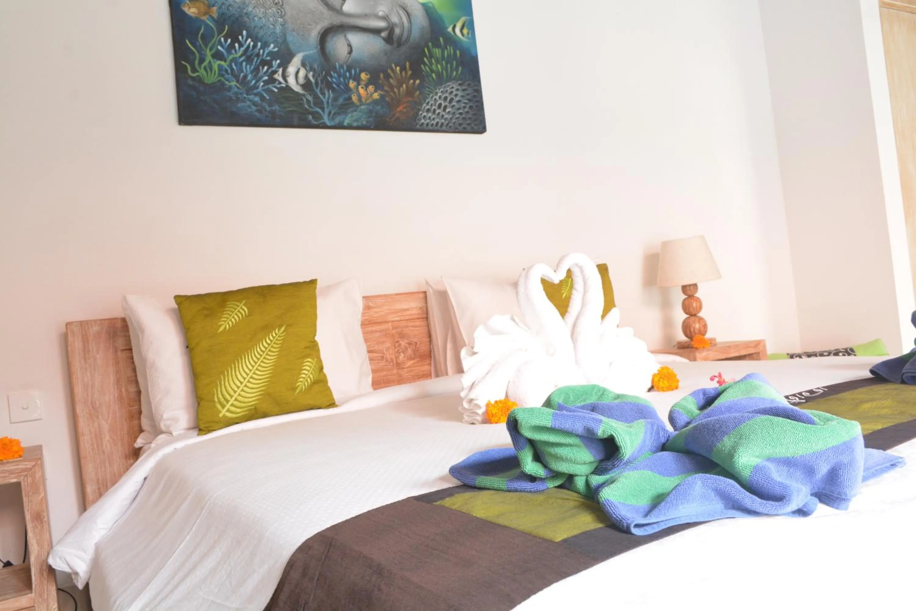 Bed in Taman Kesari Villas