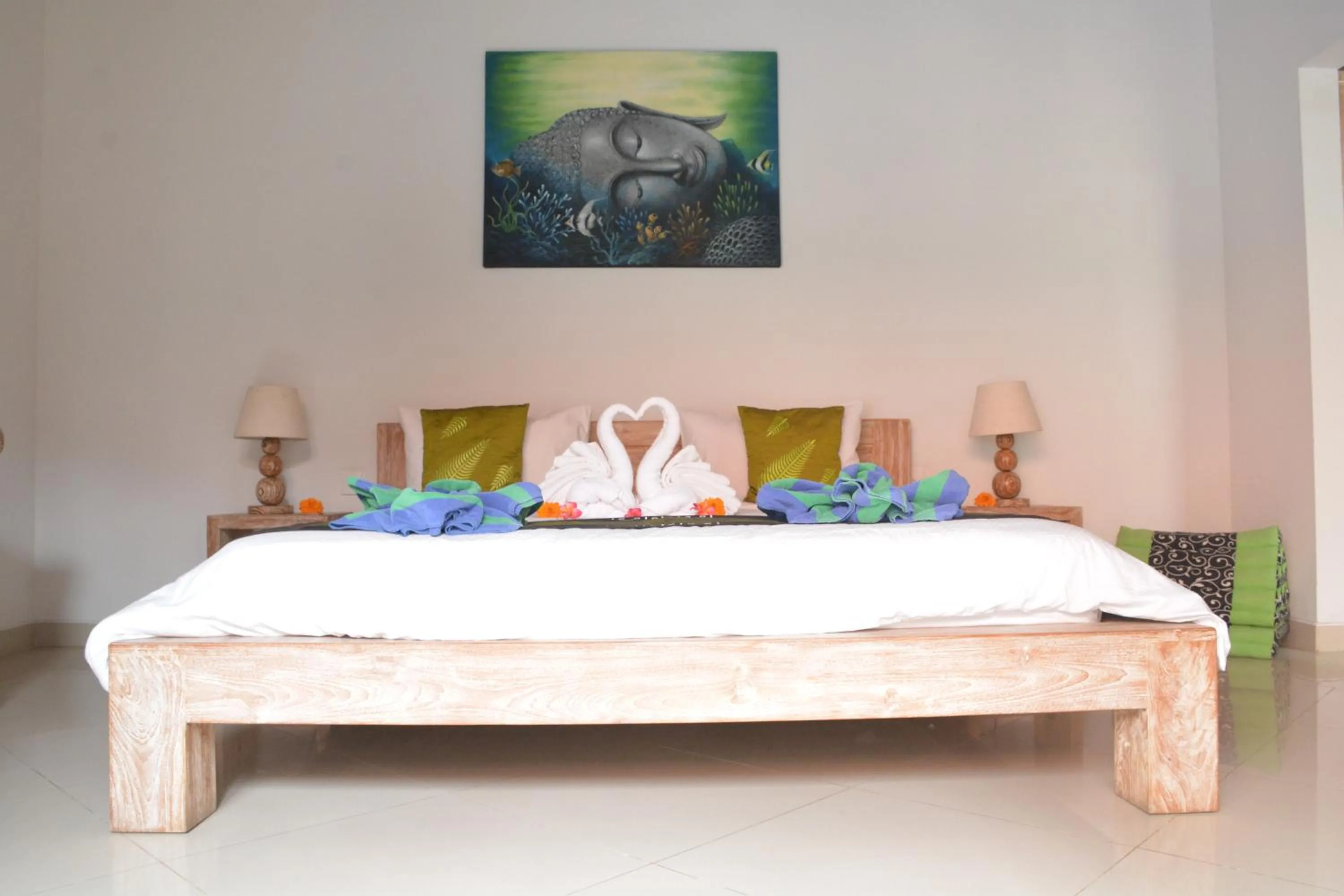 Bed in Taman Kesari Villas