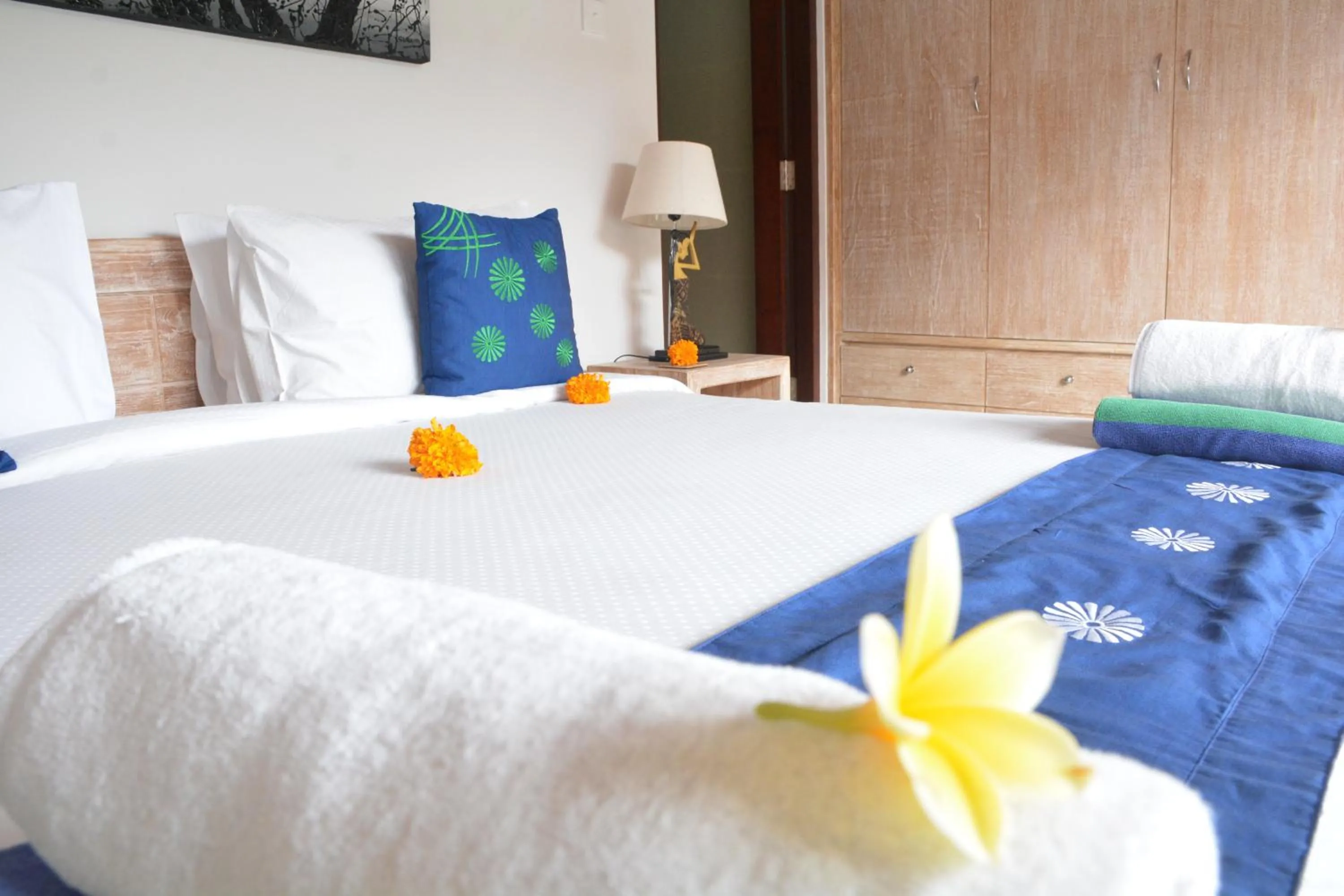 Bed in Taman Kesari Villas