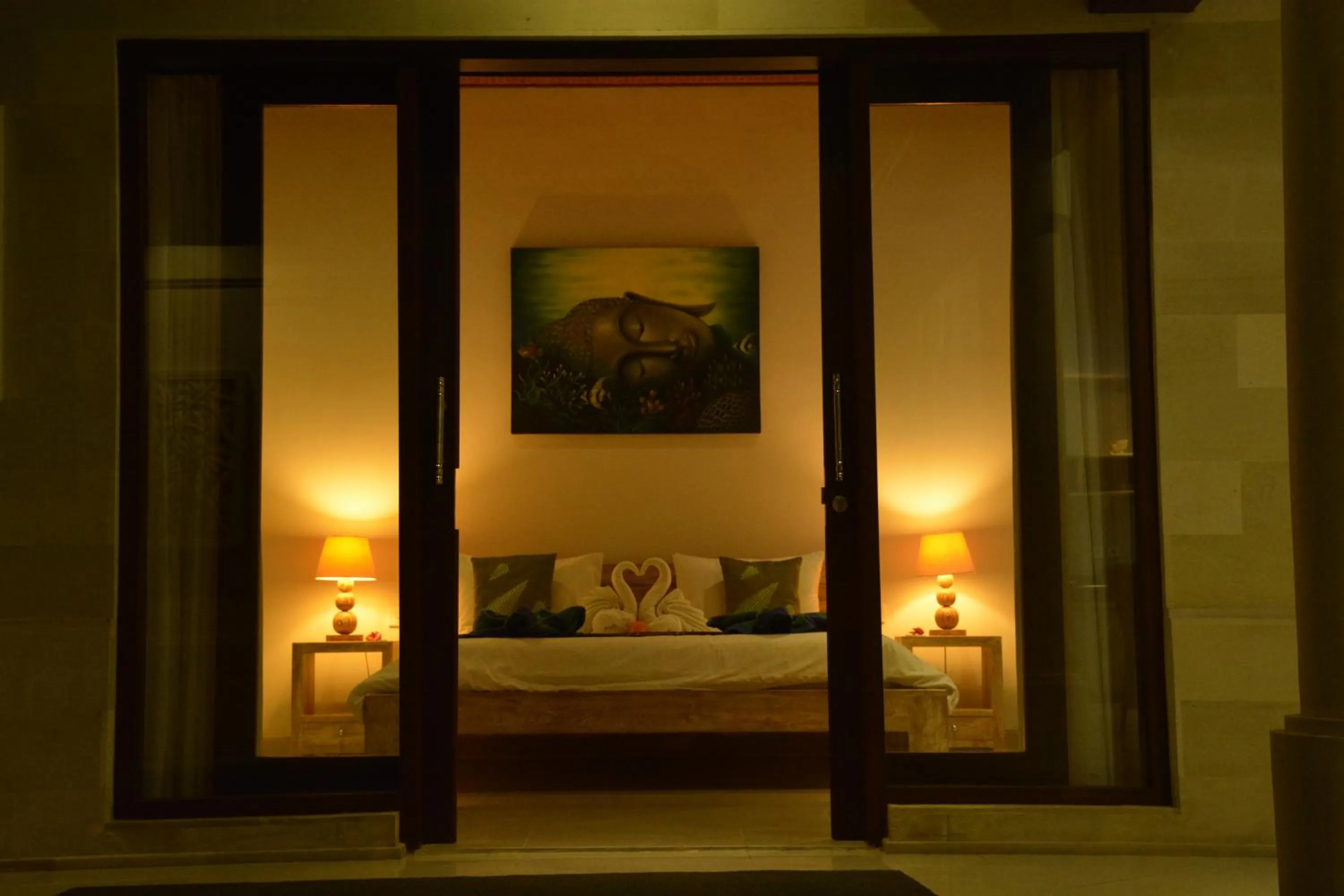 Bed in Taman Kesari Villas