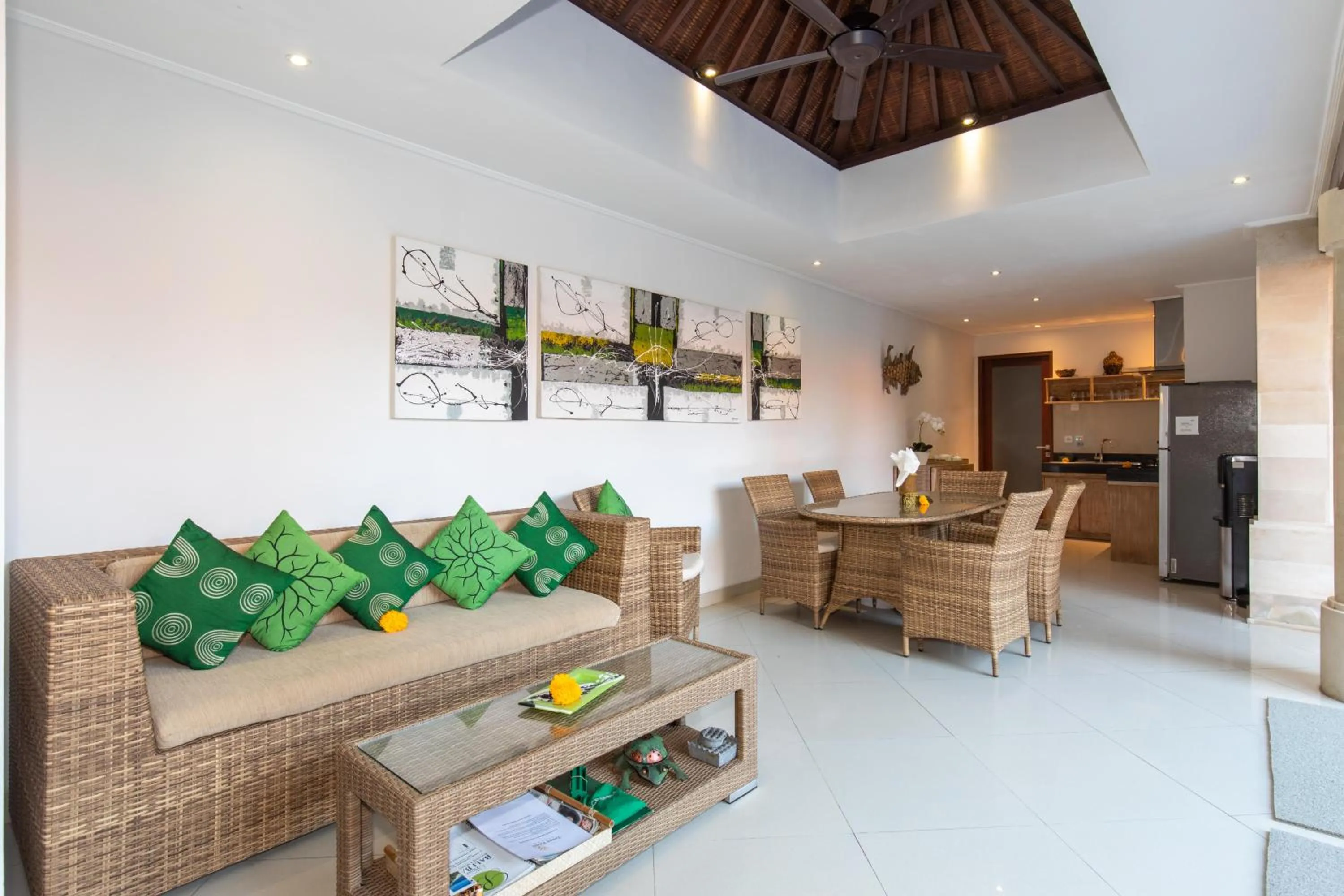 Living room in Taman Kesari Villas