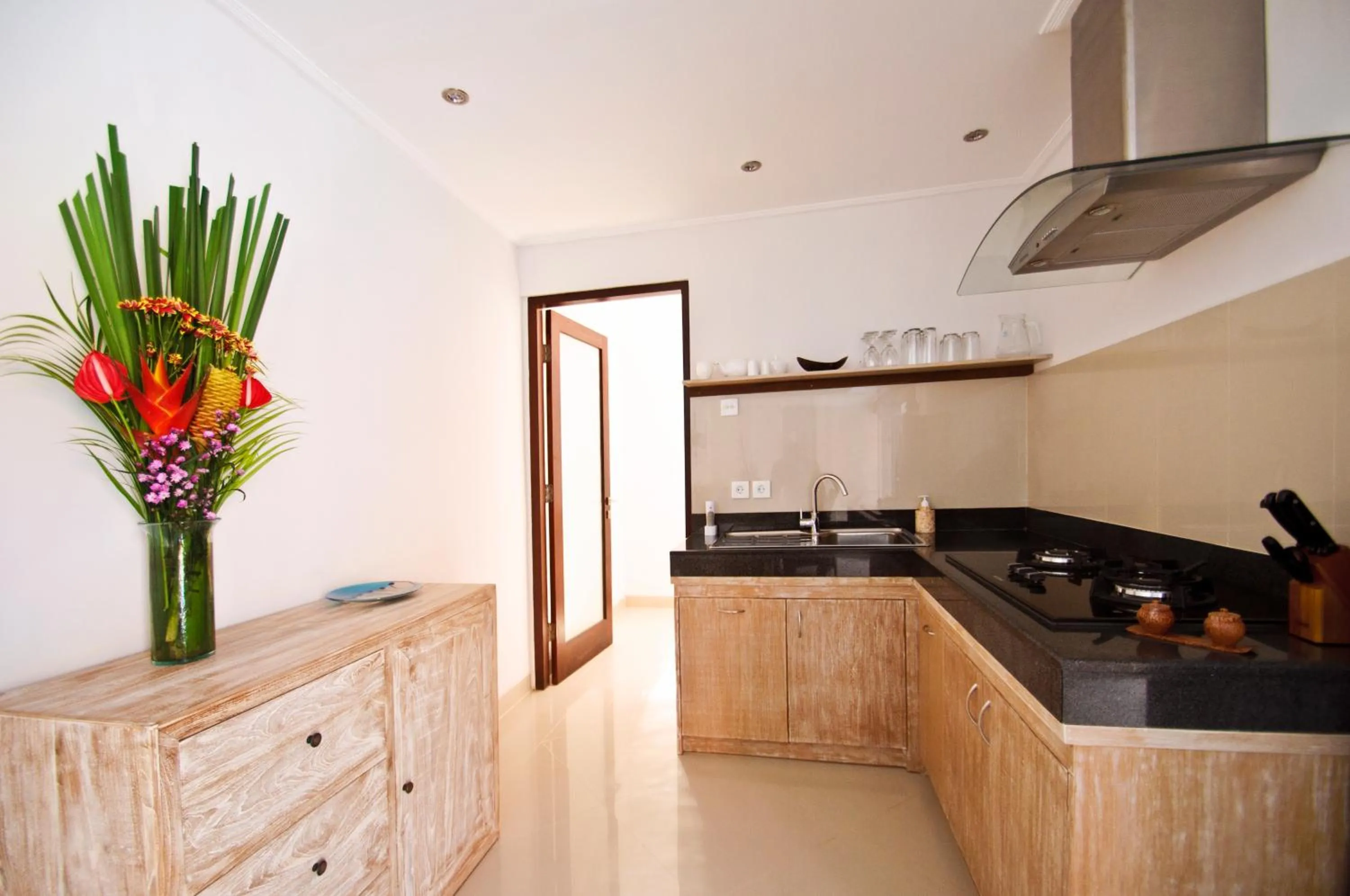 Kitchen or kitchenette in Taman Kesari Villas