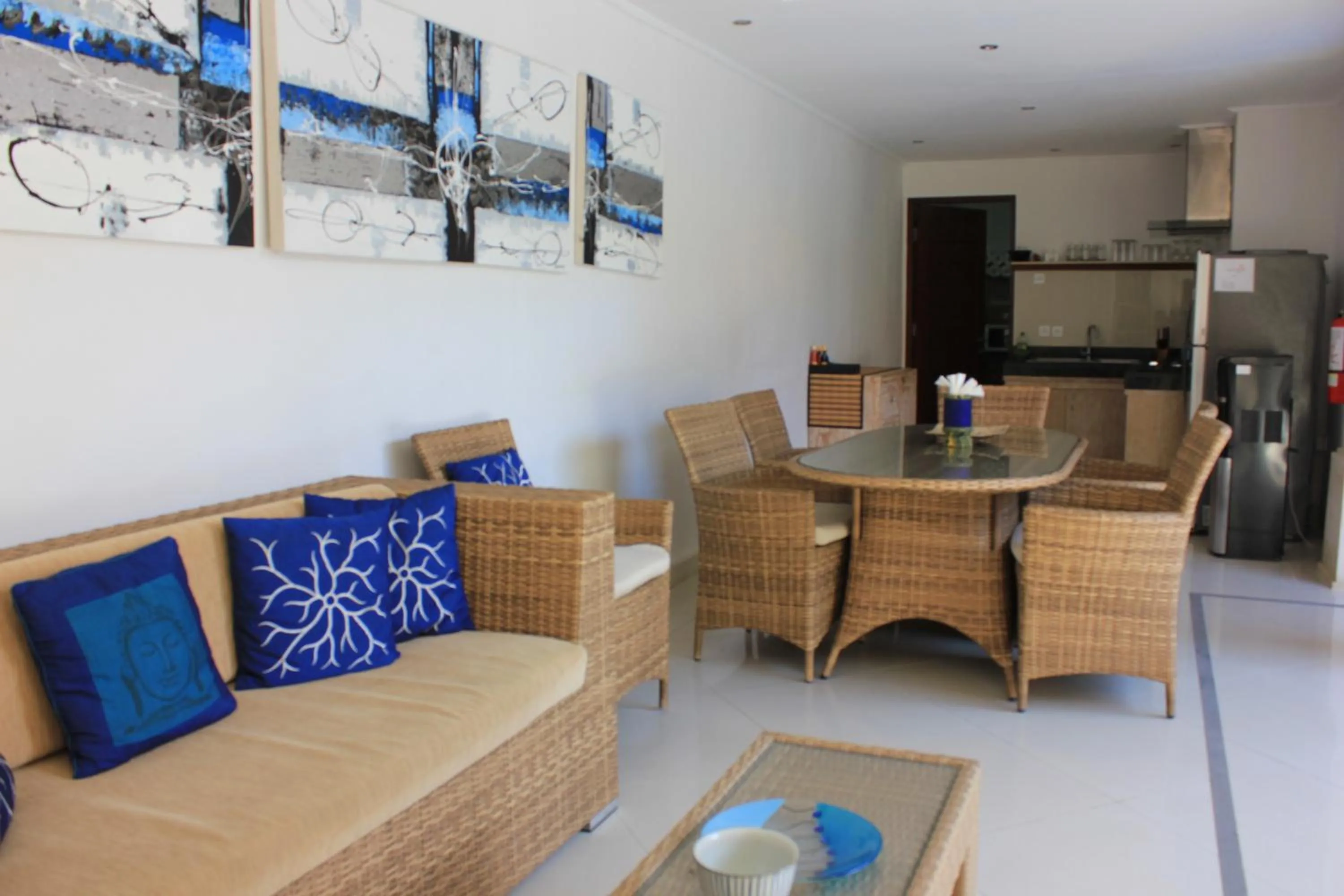 Dining area in Taman Kesari Villas