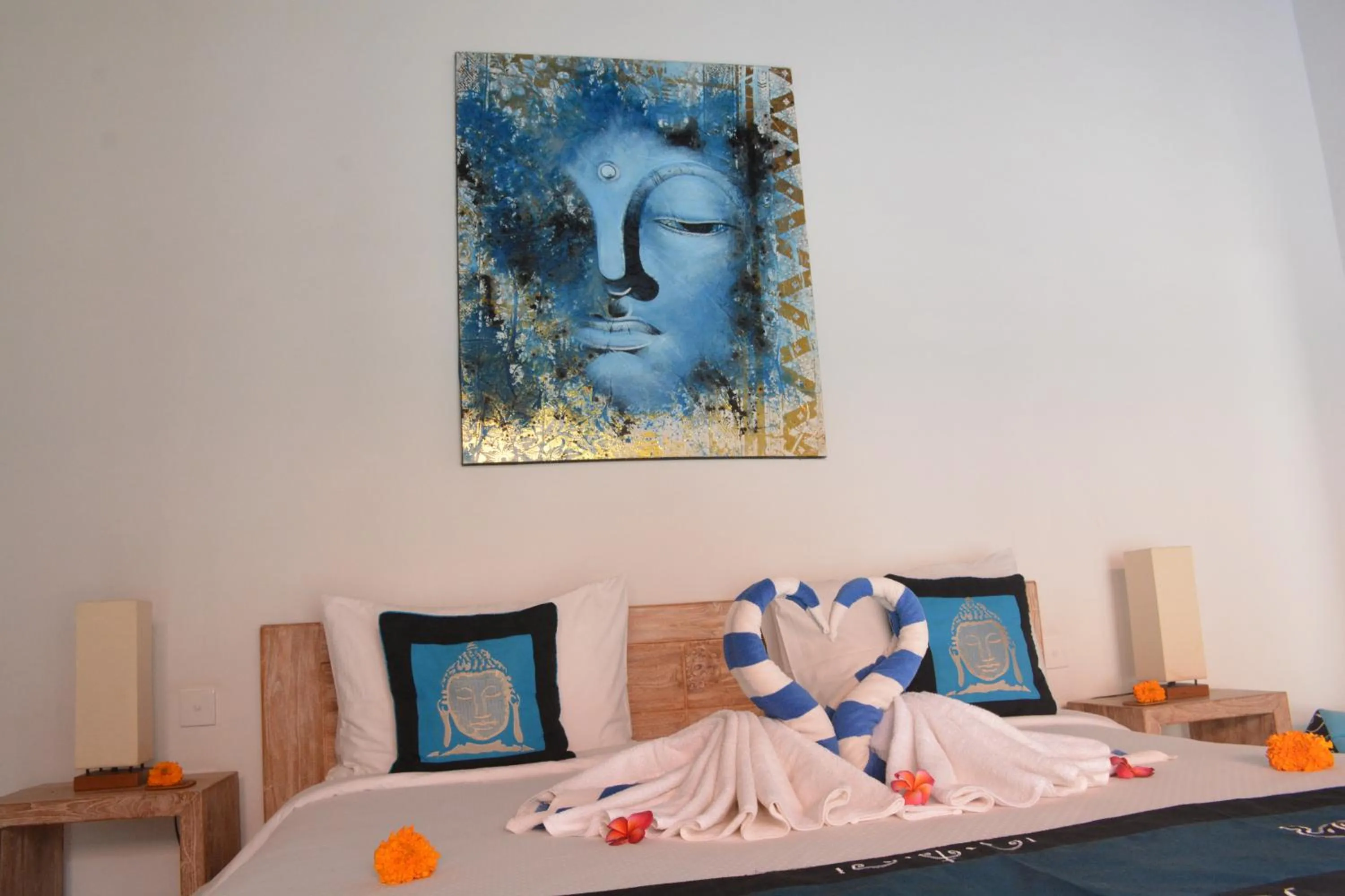 Bed in Taman Kesari Villas
