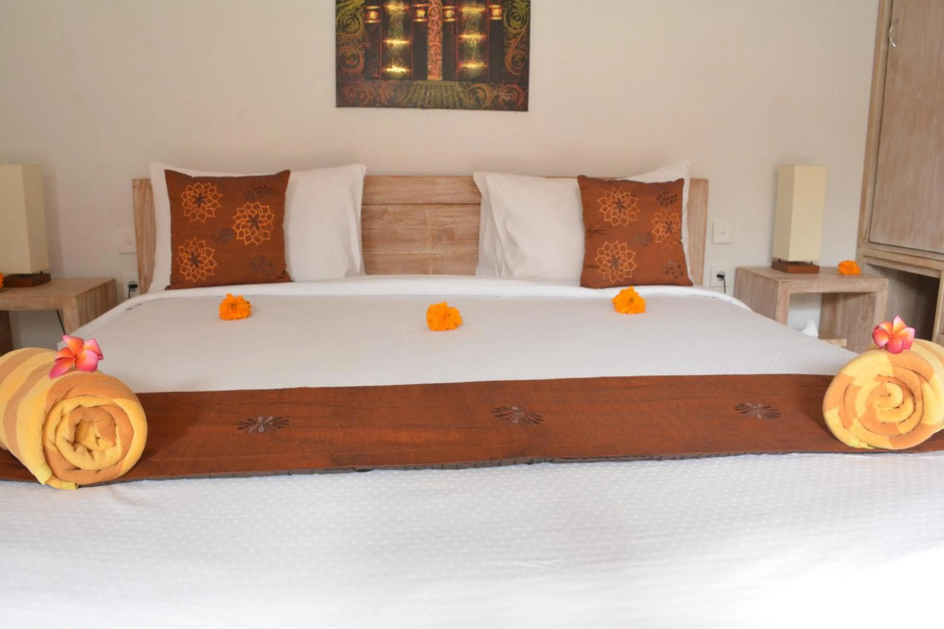 Bed in Taman Kesari Villas