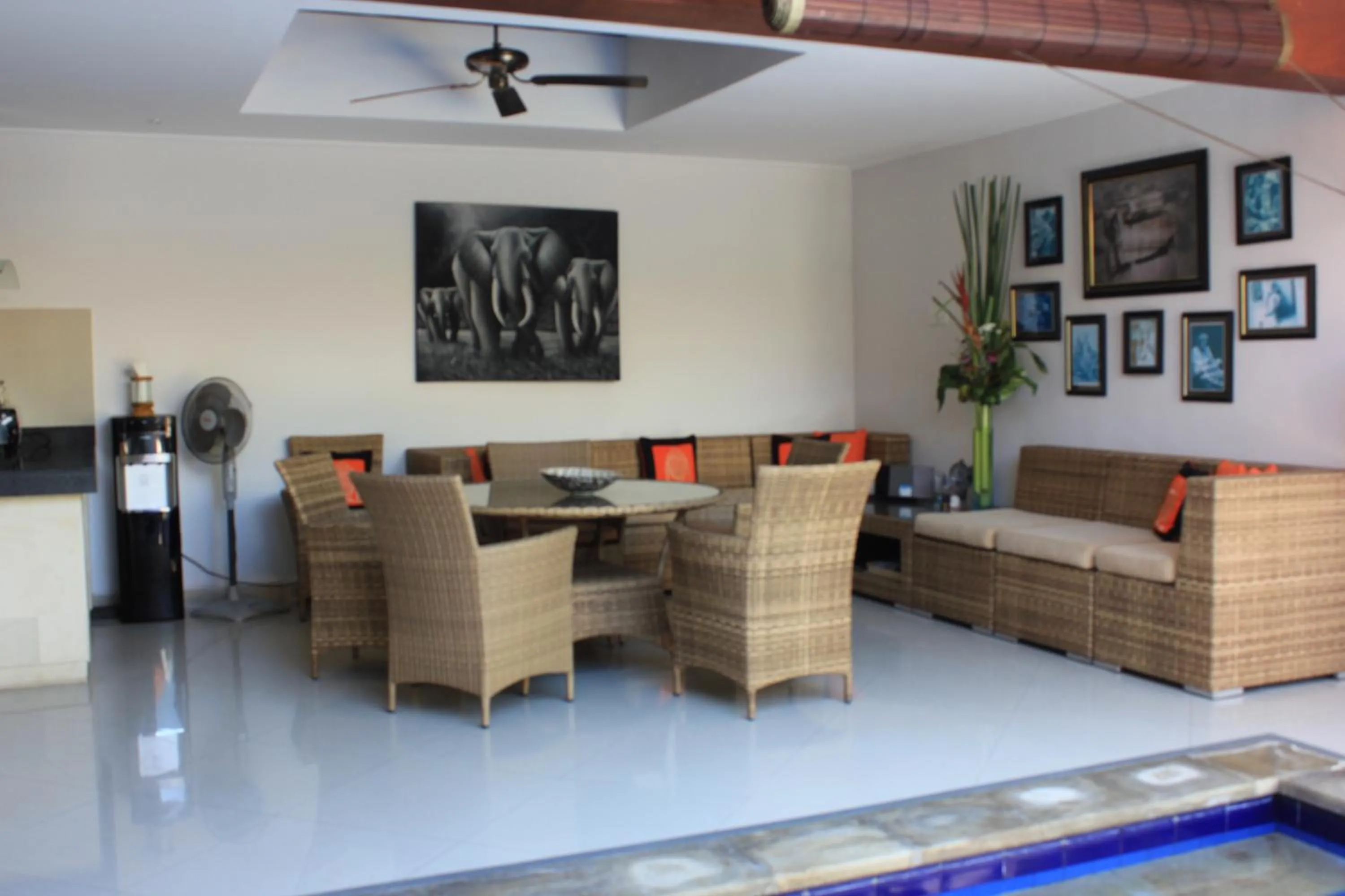 Living room in Taman Kesari Villas