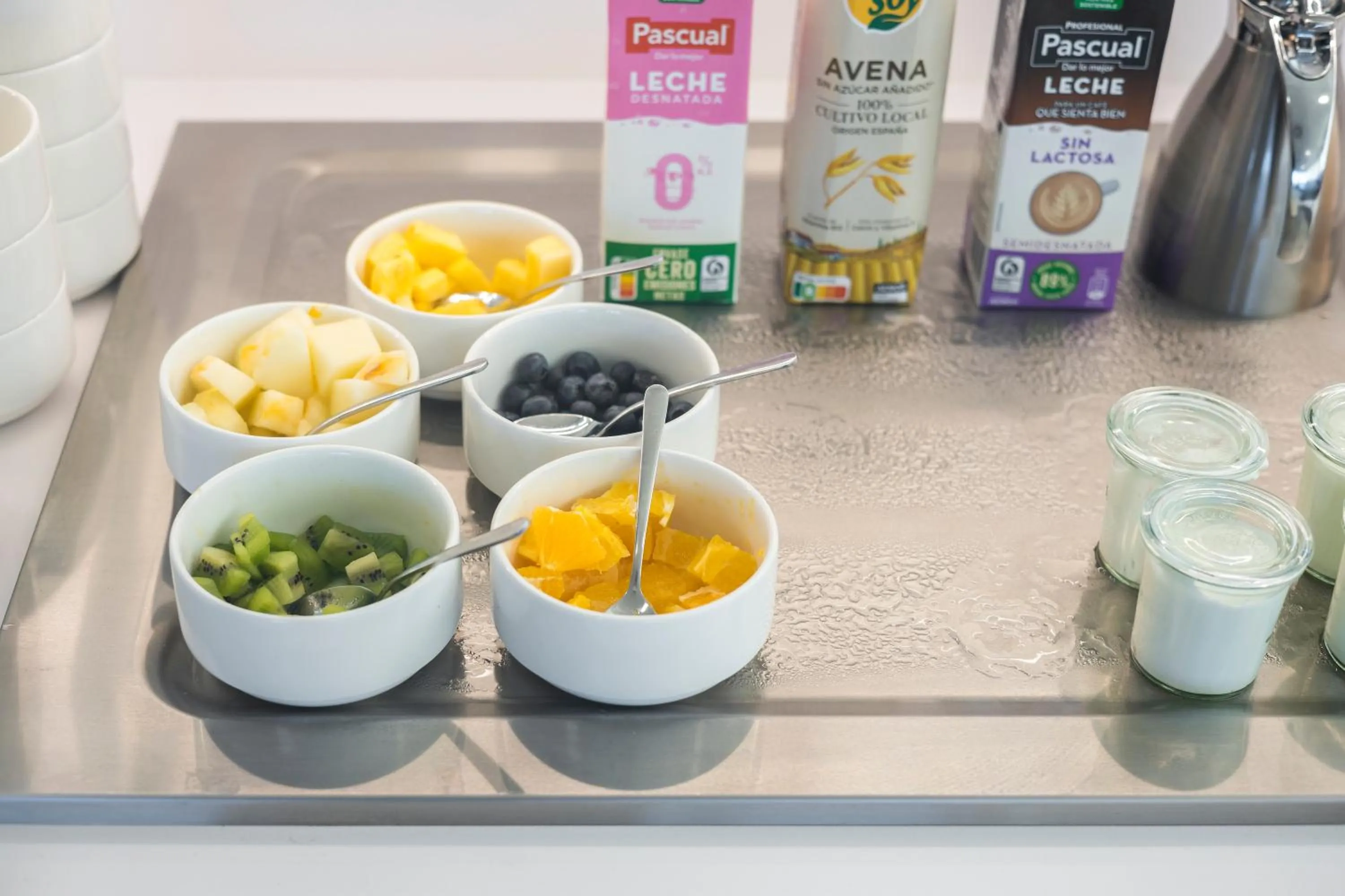 Buffet breakfast in Hotel Terrassa Confort