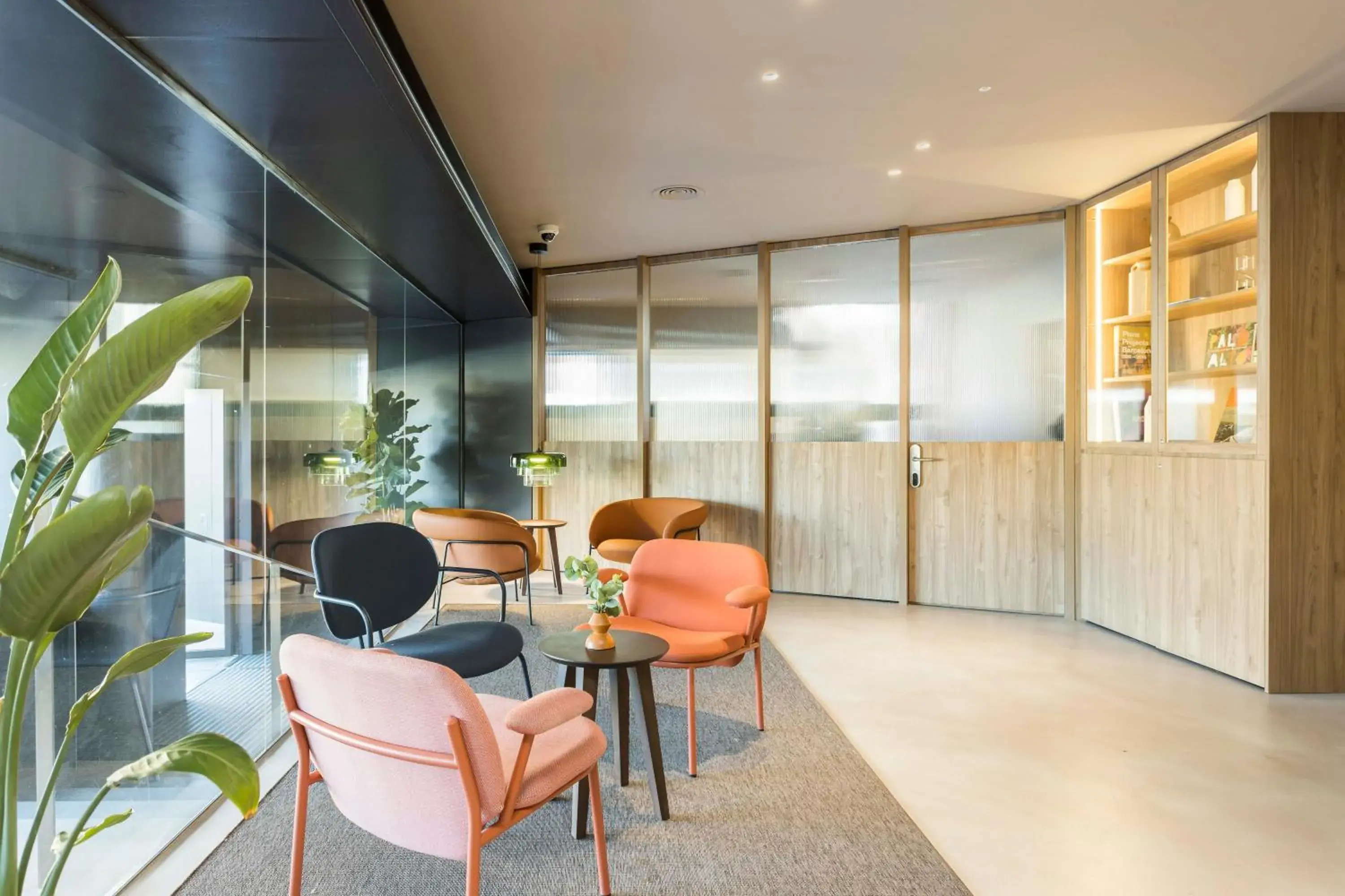 Living room in Hotel Terrassa Confort Living room in Hotel Terrassa Confort