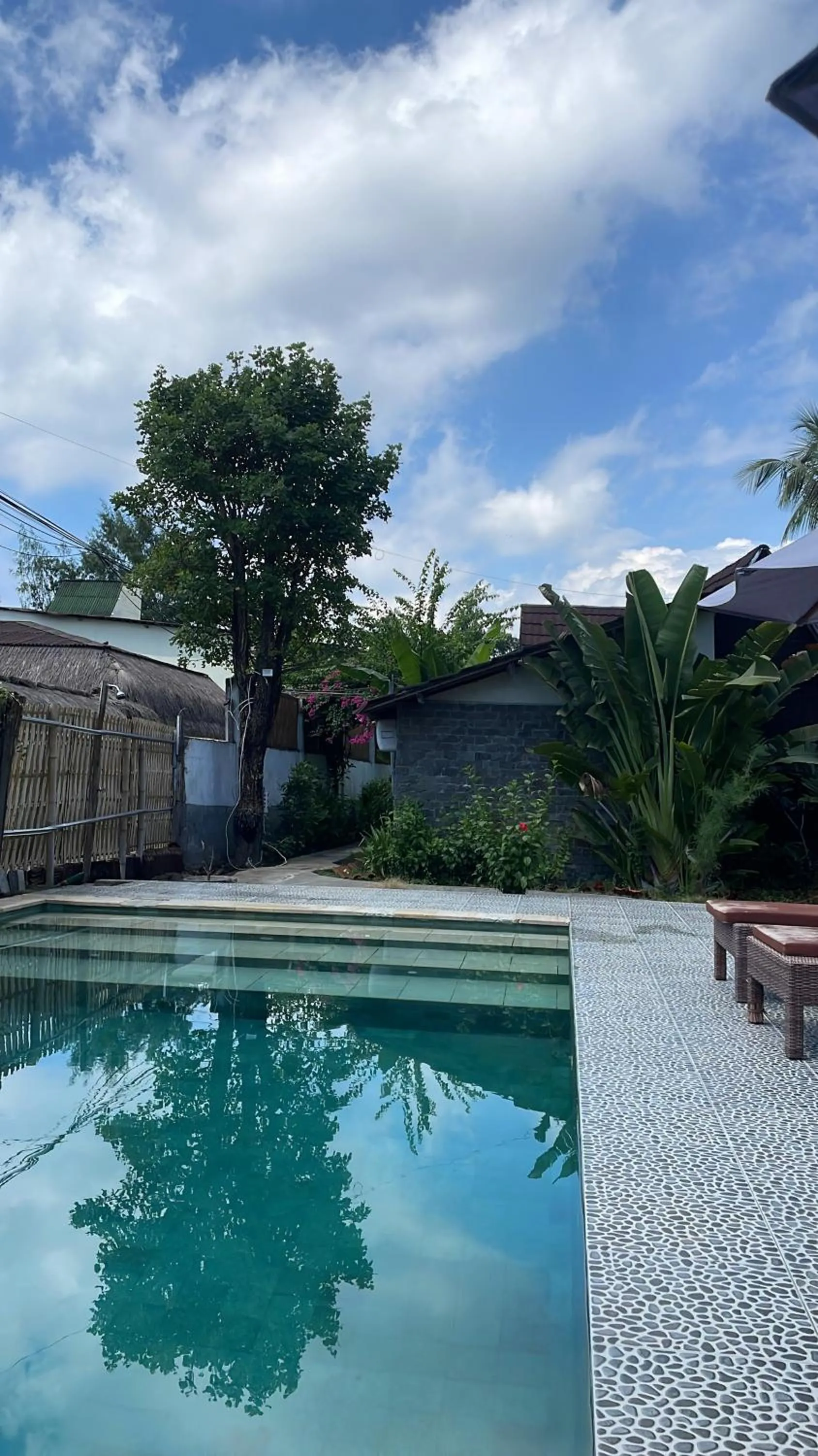 Pool view in Blu d'aMare