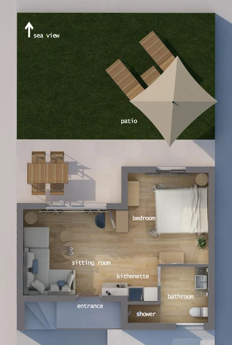 Floor plan in Stavento Hotel & Resort, new experience