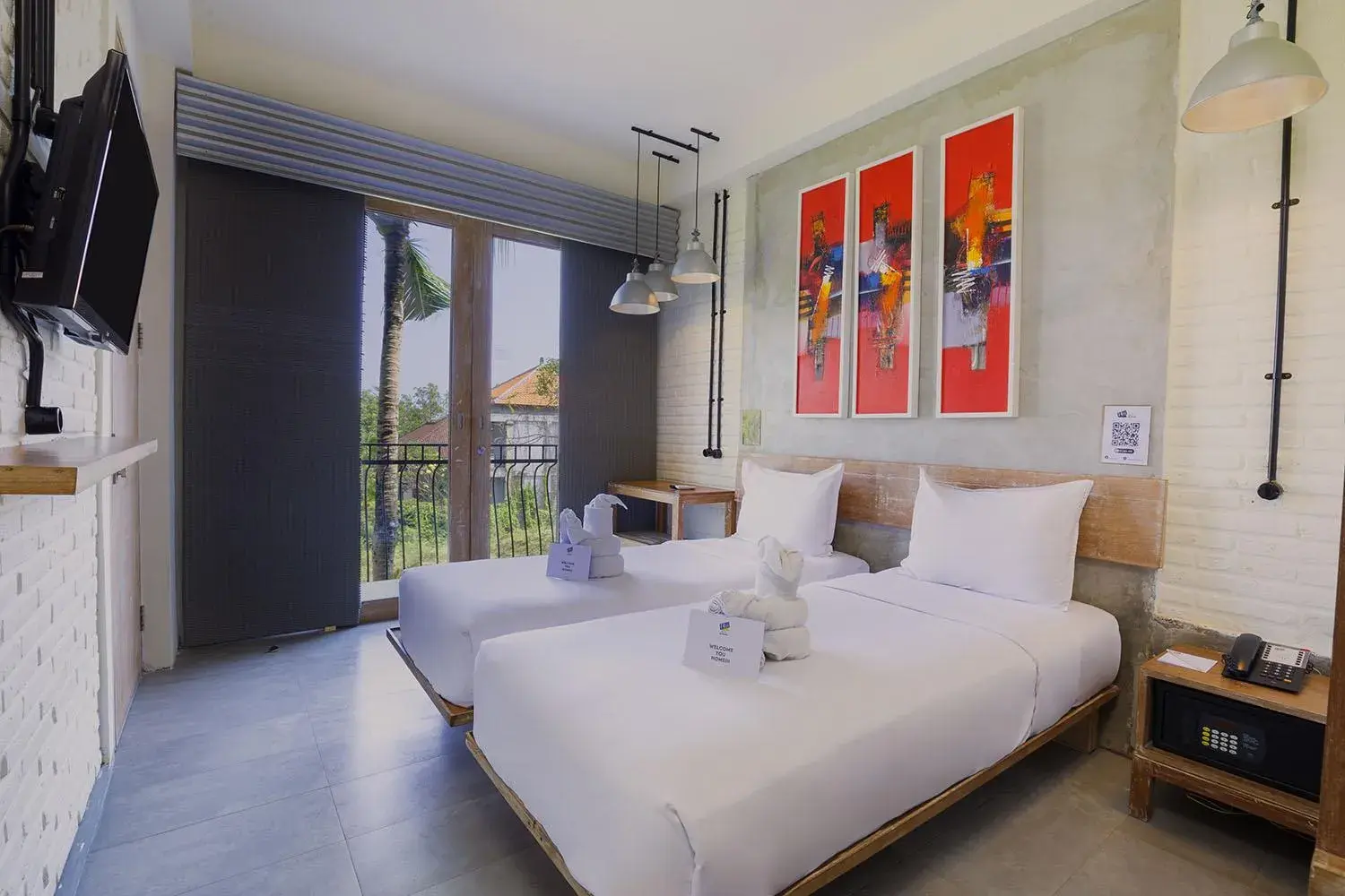 Bedroom, Bed in FRii Bali Echo Beach Bedroom, Bed in FRii Bali Echo Beach