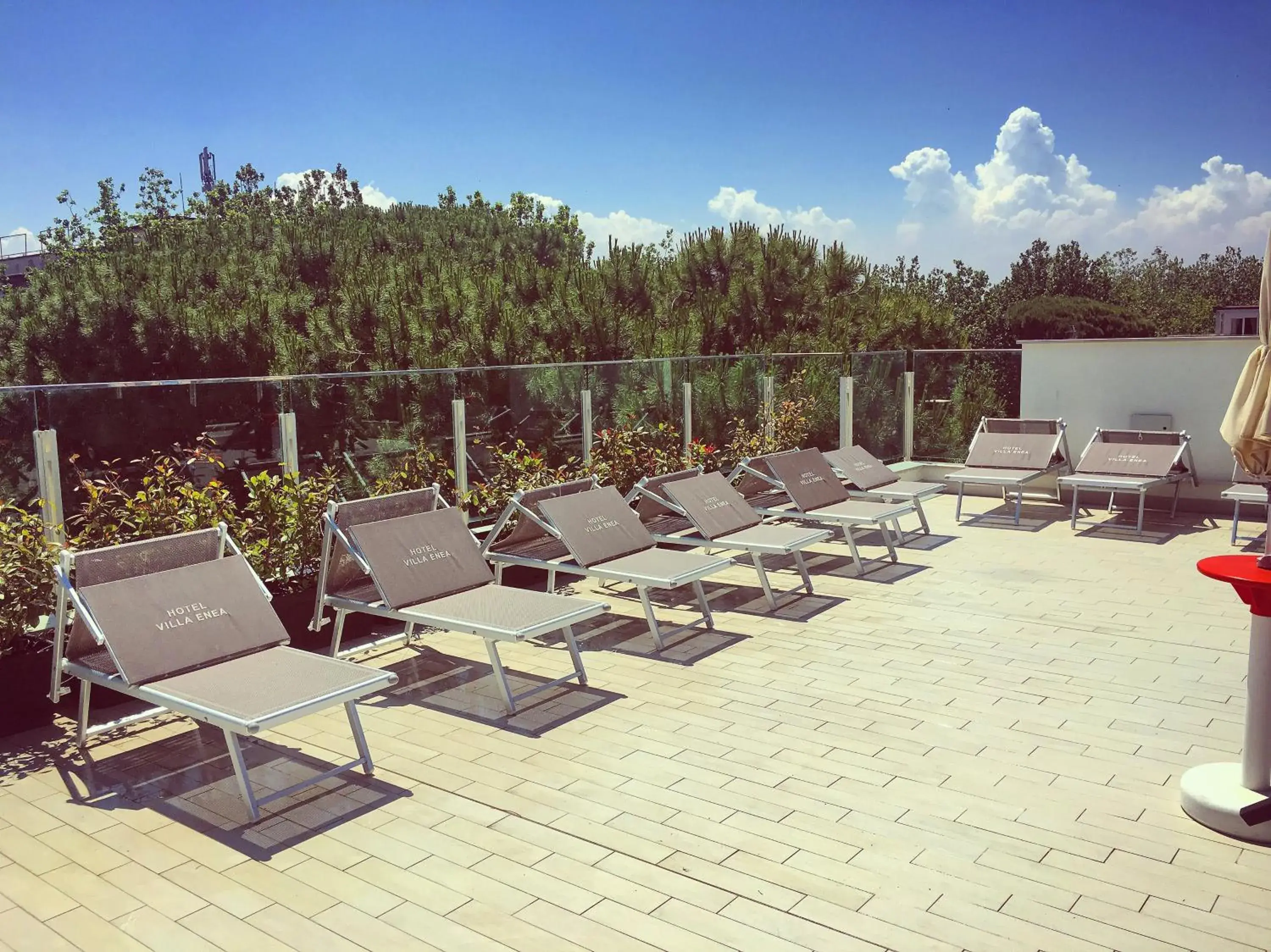 Seating area, Patio/Outdoor Area in Hotel Villa Enea