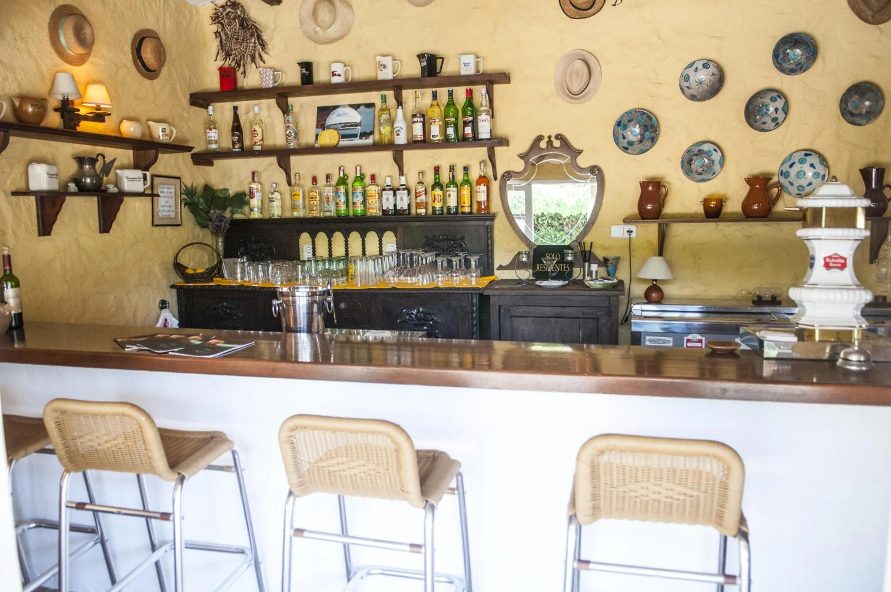 Swimming pool in Hotel Rural Biniarroca - Adults Only