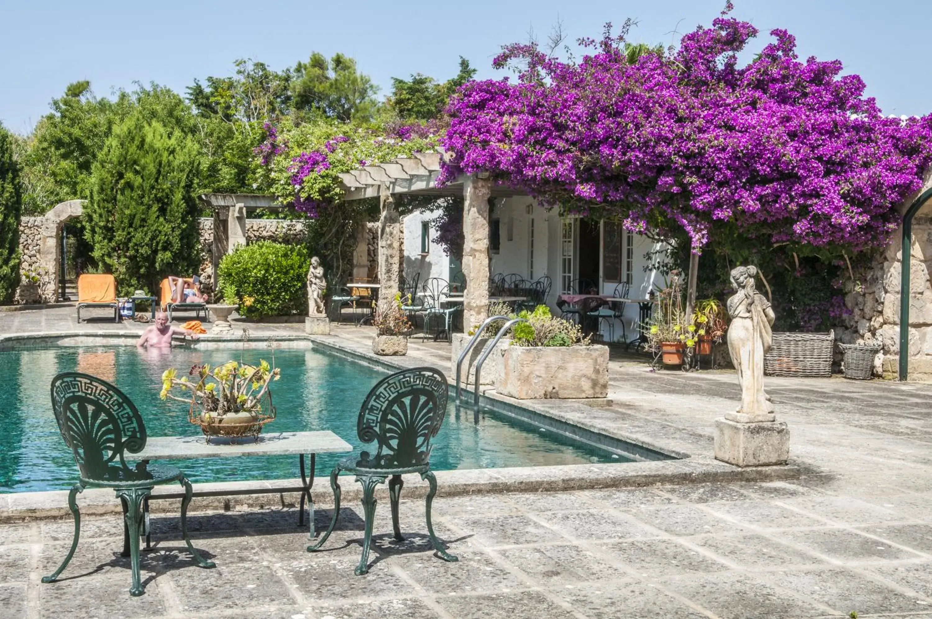 Swimming pool in Hotel Rural Biniarroca - Adults Only Swimming pool in Hotel Rural Biniarroca - Adults Only