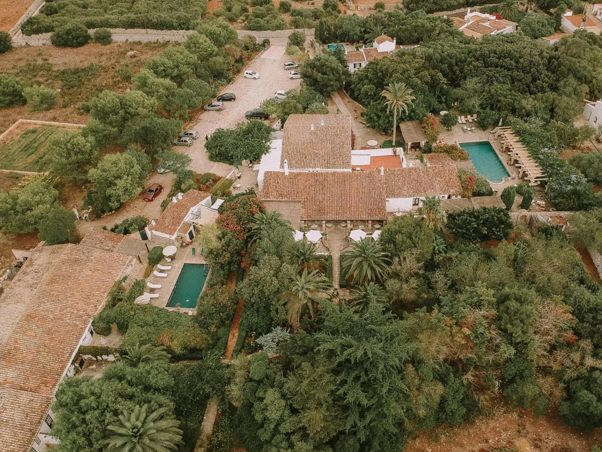 Bird's eye view in Hotel Rural Biniarroca - Adults Only