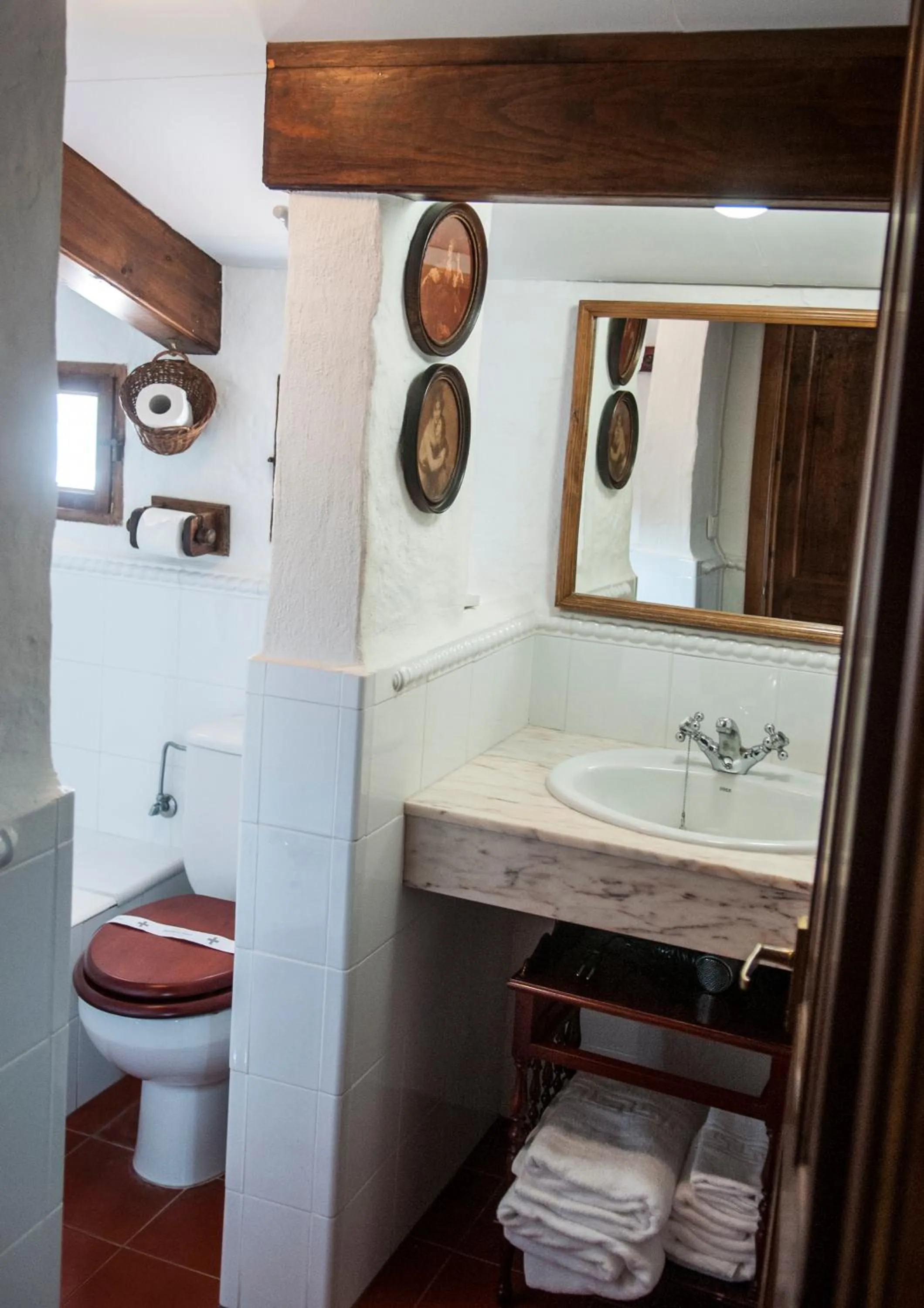 Bathroom in Hotel Rural Biniarroca - Adults Only