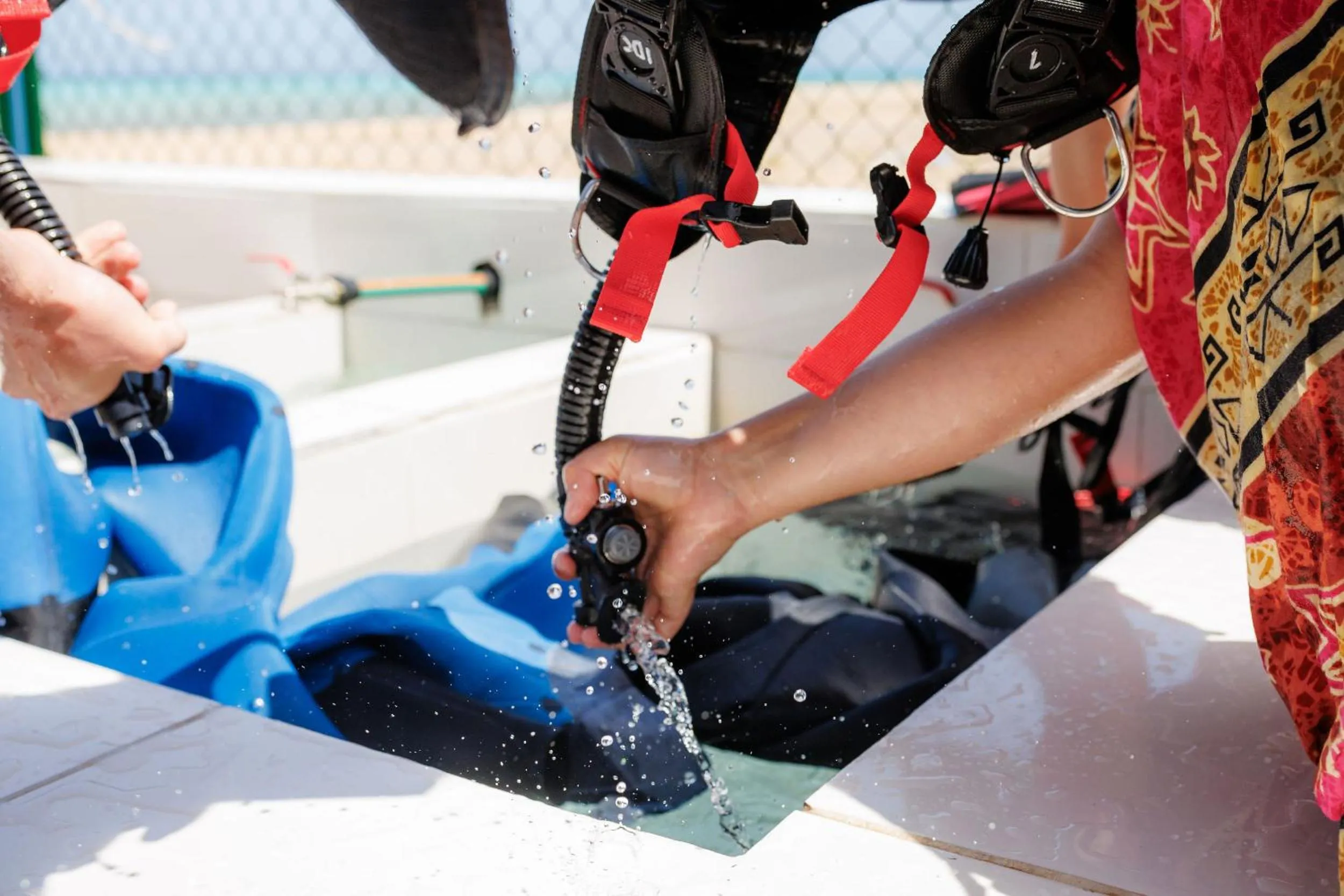 Diving in True Beach Resort