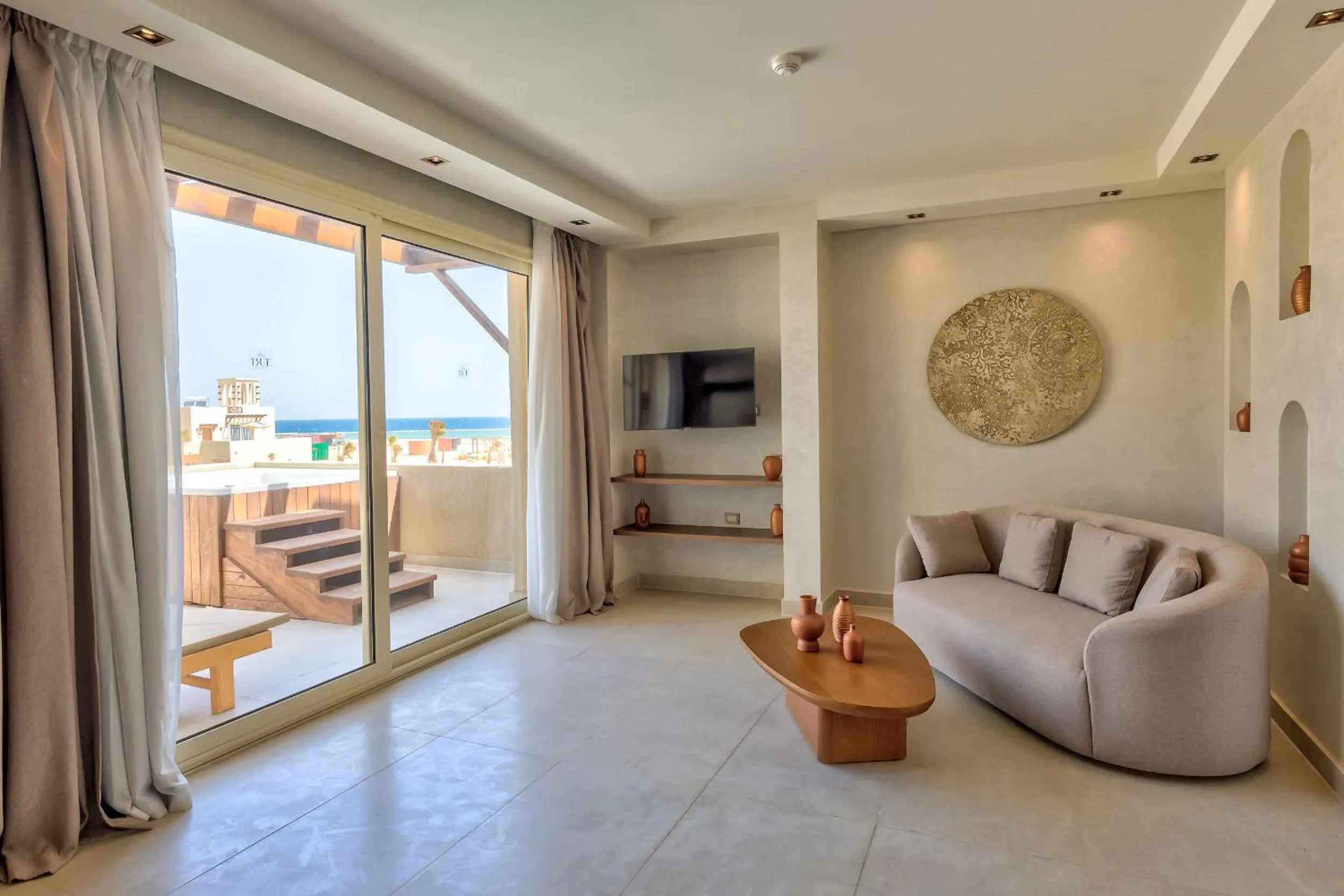 Living room in True Beach Resort