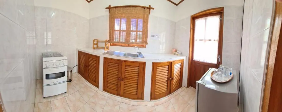 Kitchen or kitchenette in Chez Lester