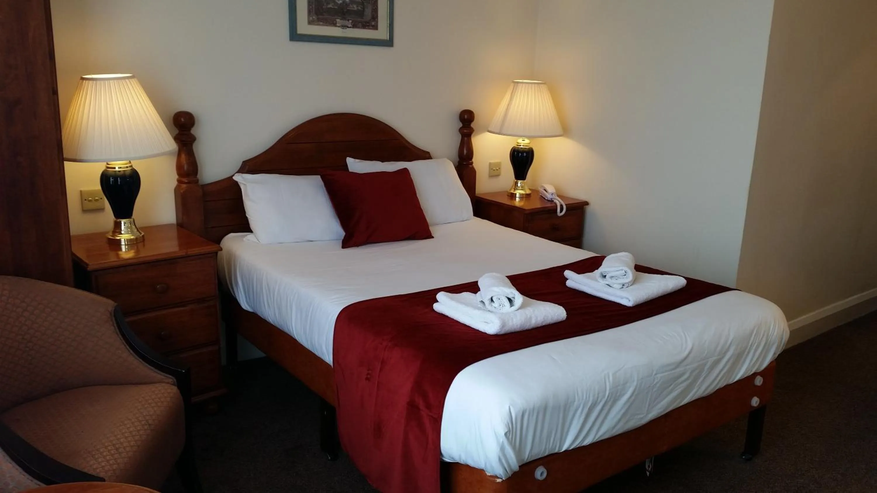 Bedroom in The Roundhouse