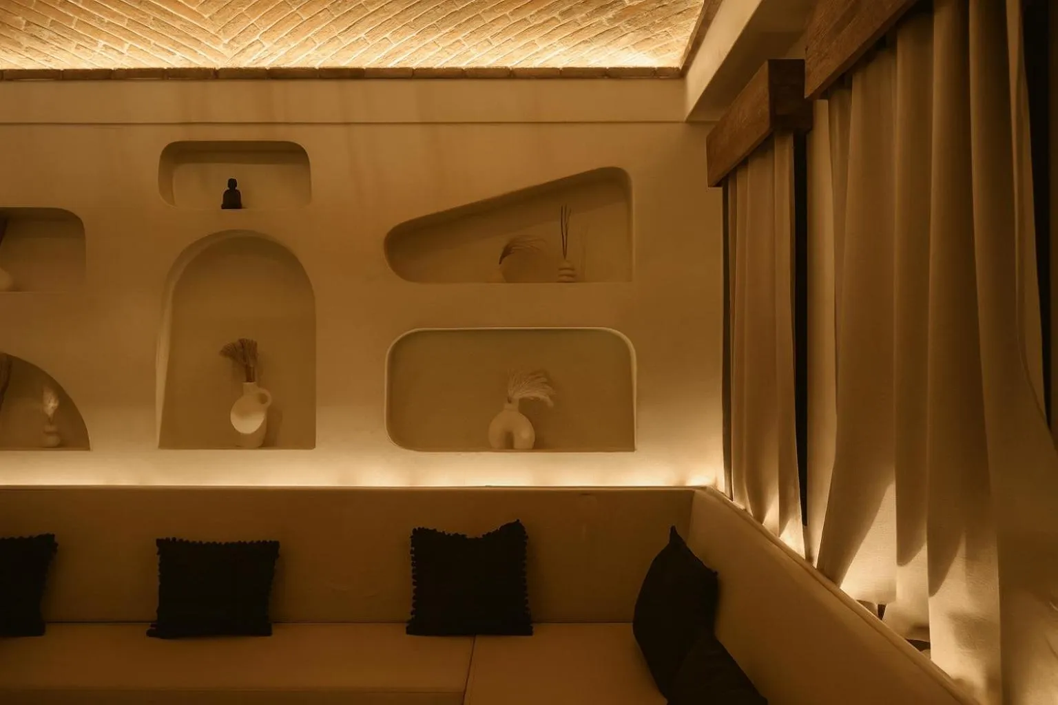 Seating area in Enigmatic Hotel Experience