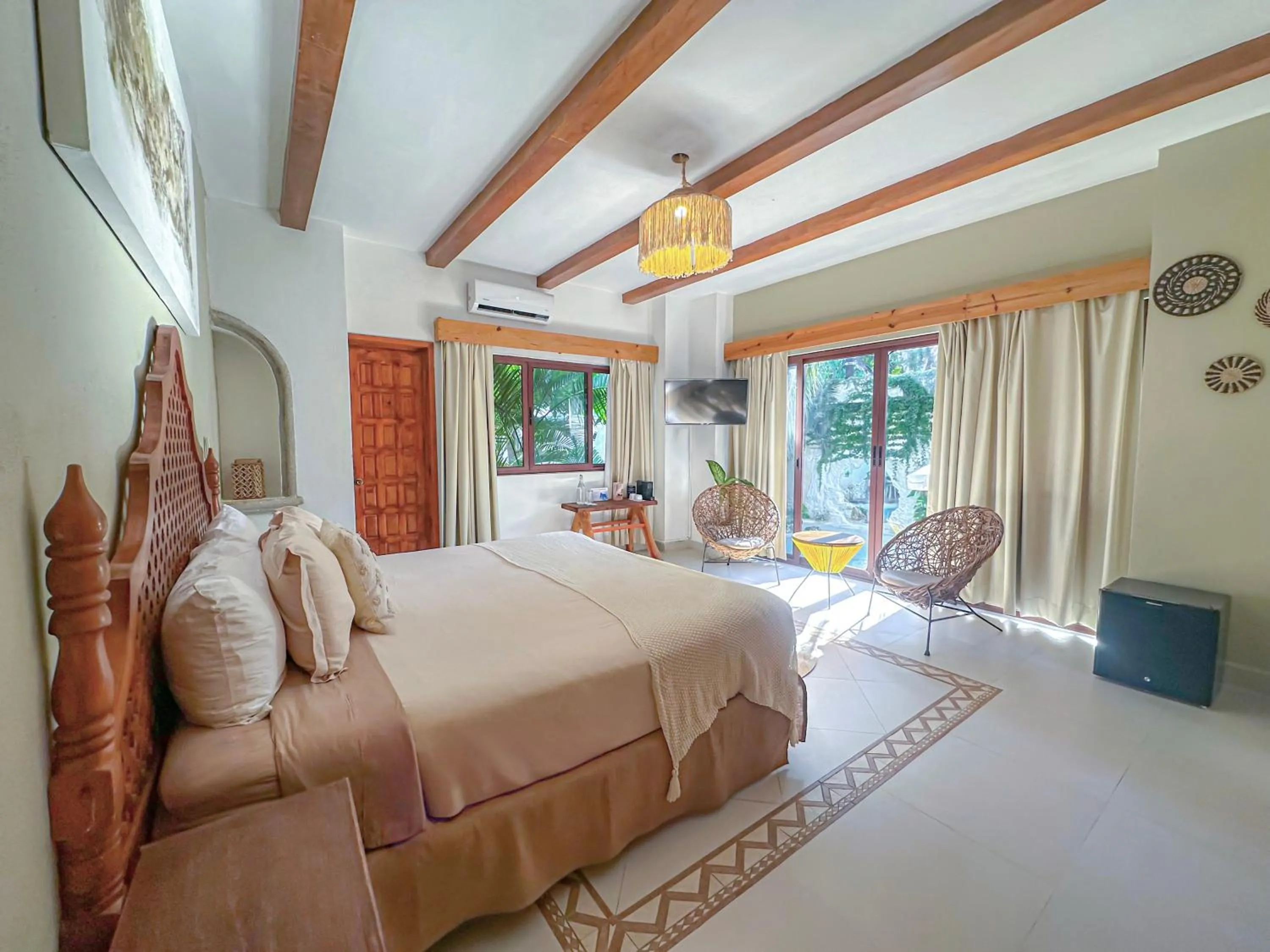 Bed in Enigmatic Hotel Experience