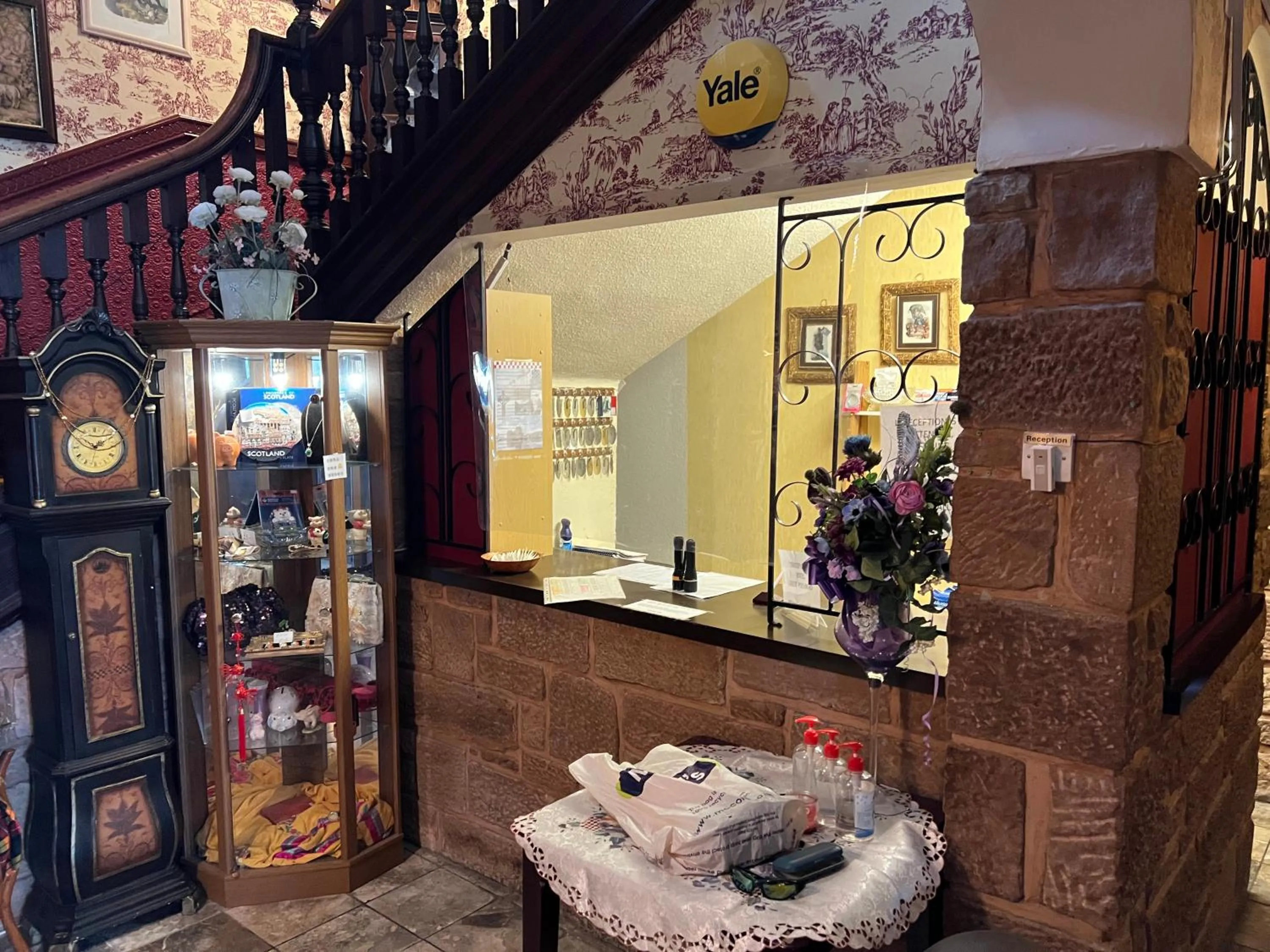 Lobby or reception in Strathpeffer Hotel