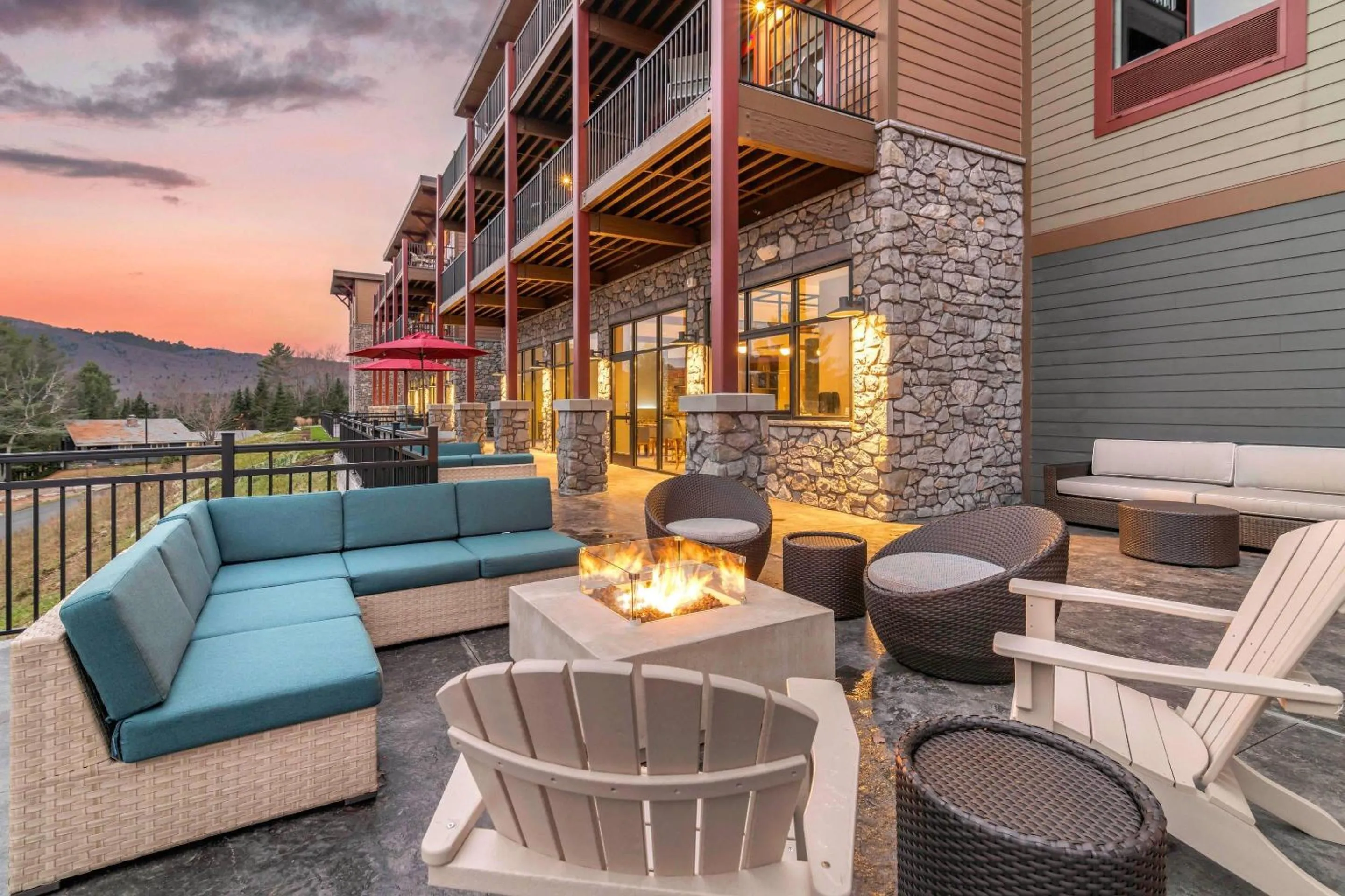 Property building in Cambria Hotel Lake Placid - Lakeside Resort