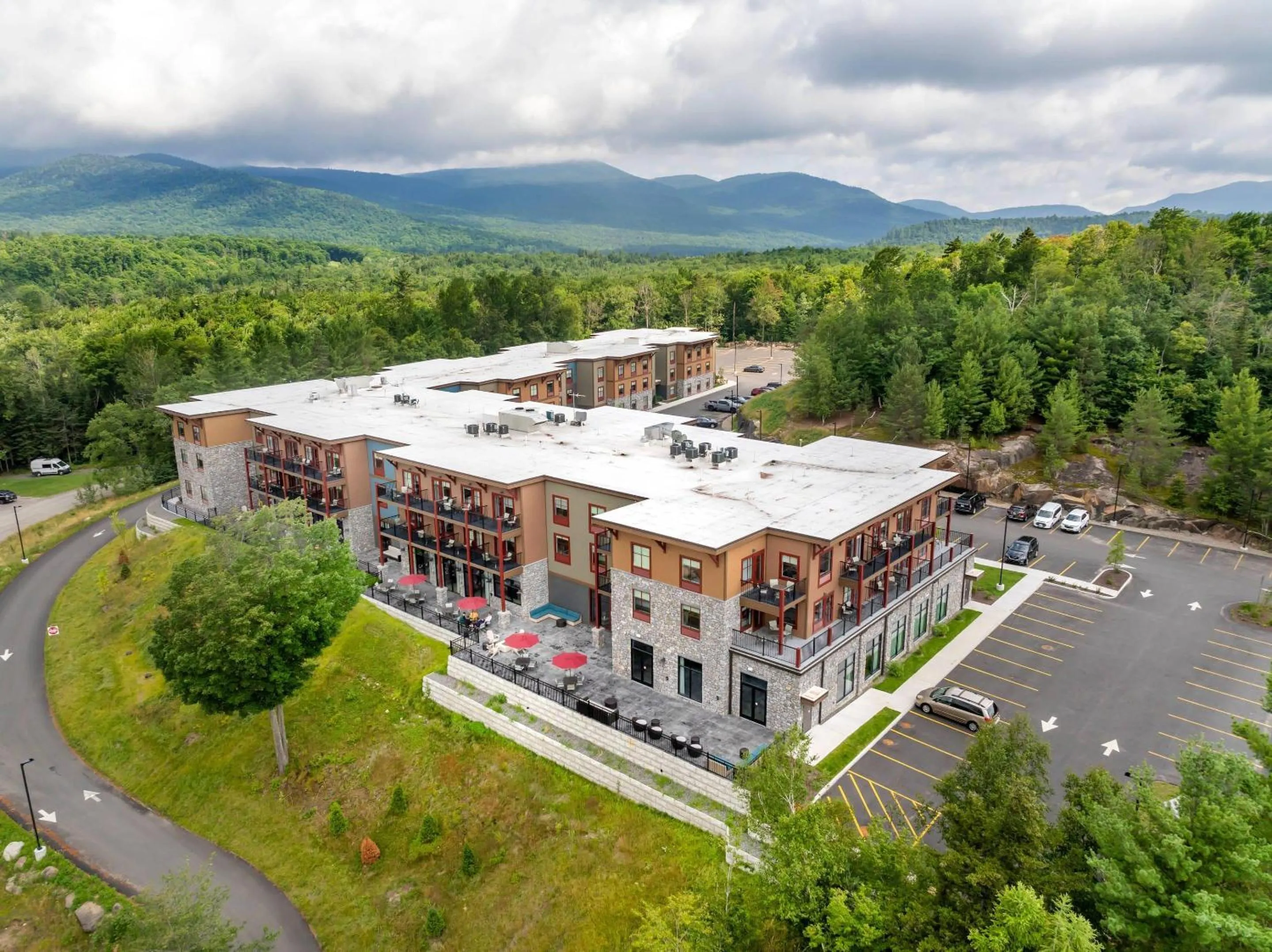 Property building in Cambria Hotel Lake Placid - Lakeside Resort