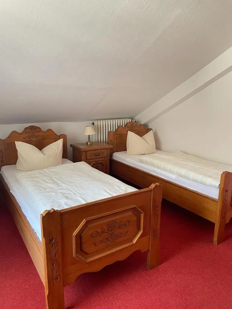 Bed in Hotel zum Markgrafen