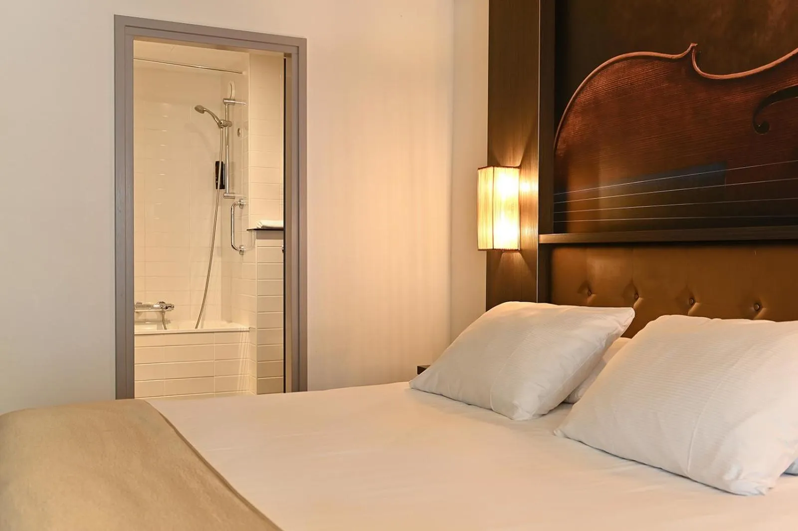 Bed in Hotel Medemblik