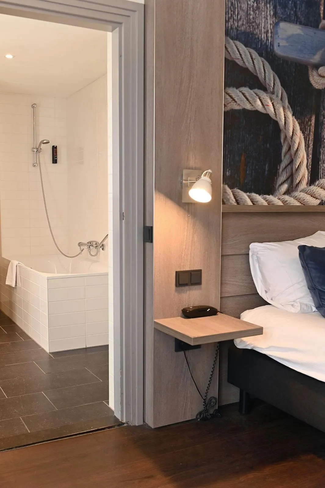 Bed in Hotel Medemblik