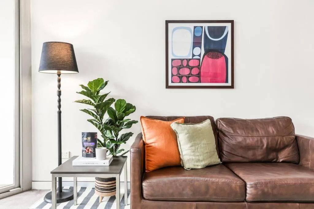 Living room in Chippendale 1 Bedroom Apartment • Mins to Central