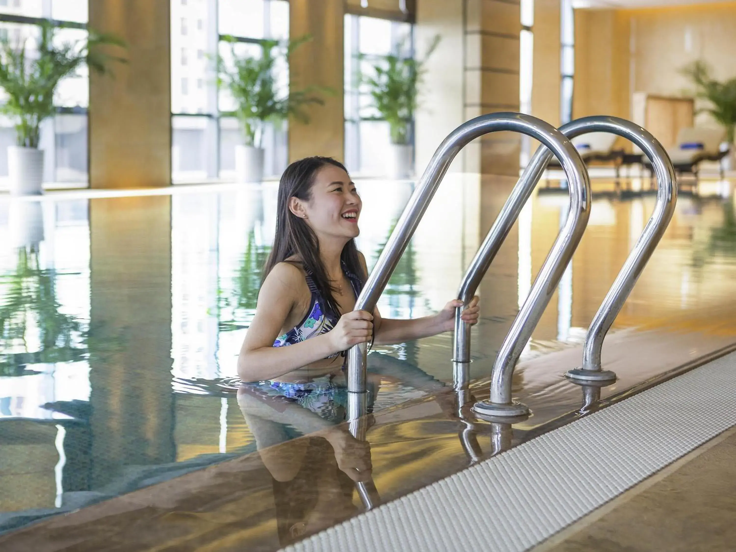 Pool view in Pullman Weifang Pool view in Pullman Weifang